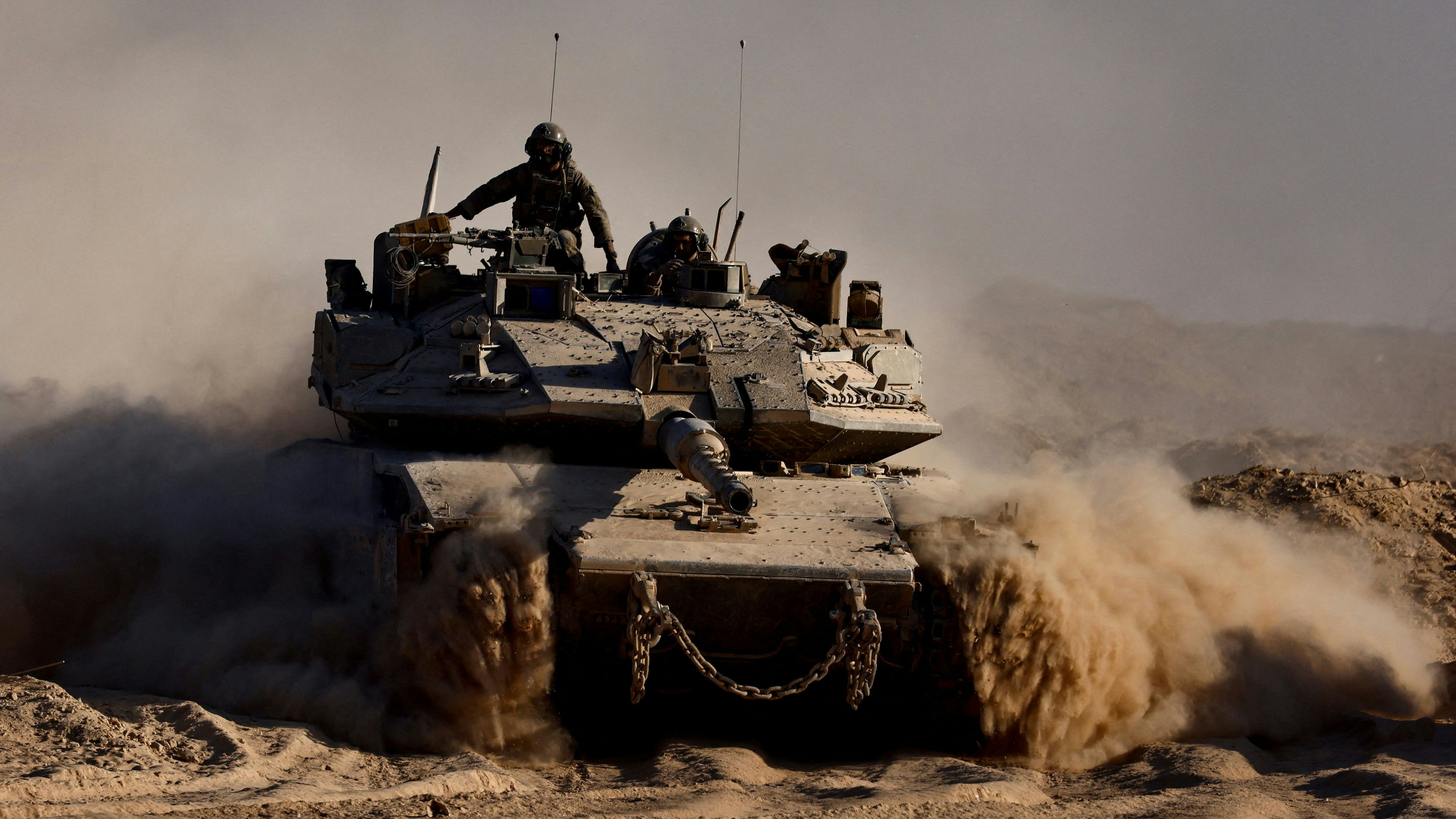 Laut Israel könnte die Bodenoffensive in der Stadt Gaza könnte Monate dauern.