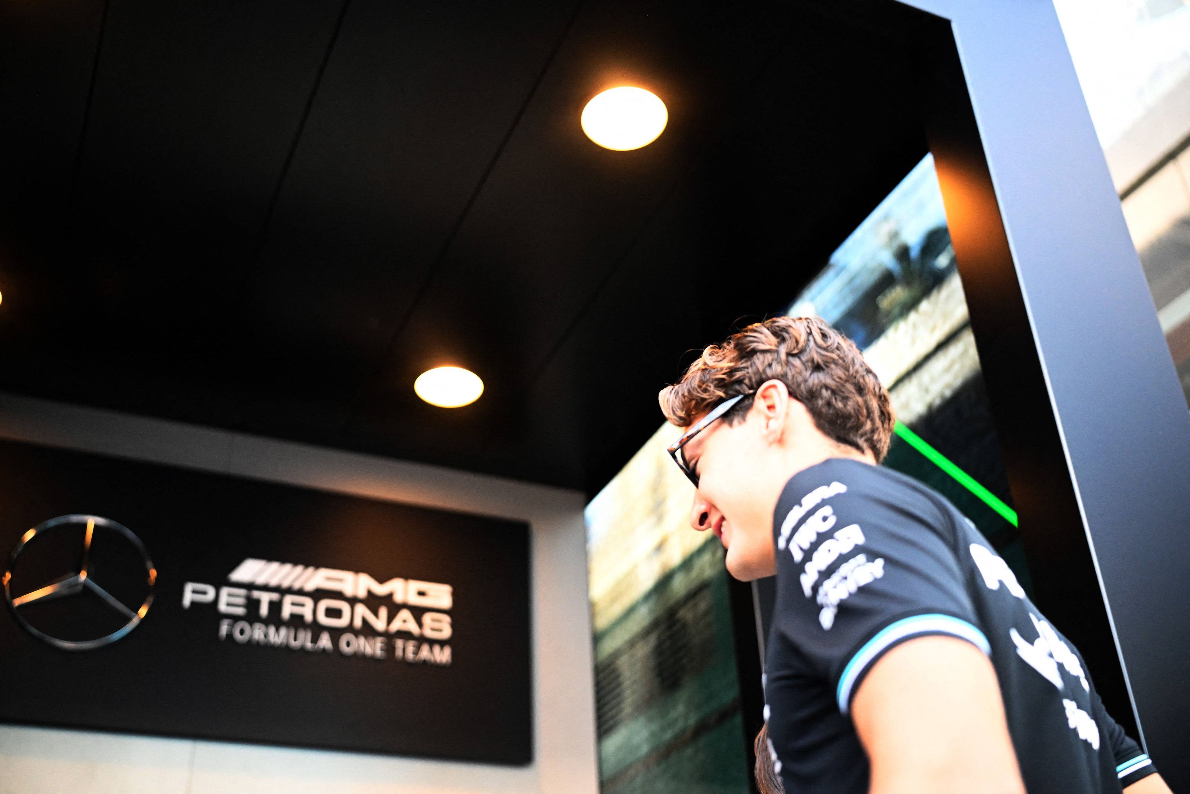 Formel-1-Star George Russell musste am Donnerstag erkrankt pausieren. 