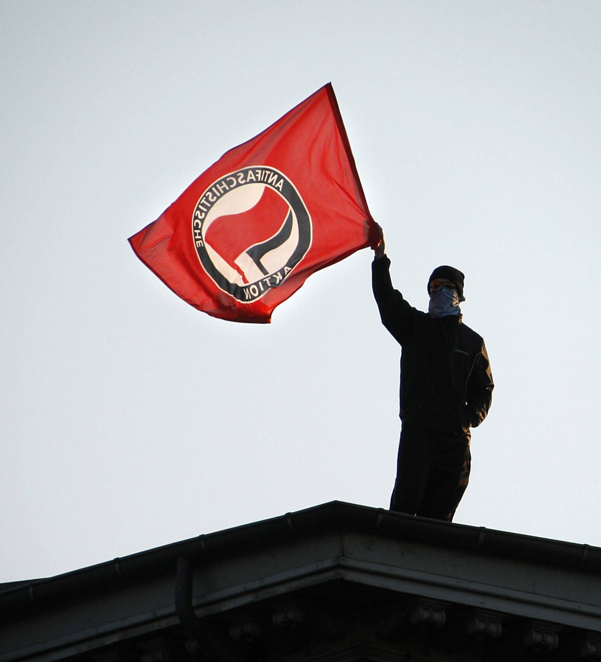 Die Antifa-Bewegung bezeichnete Trump als eine 