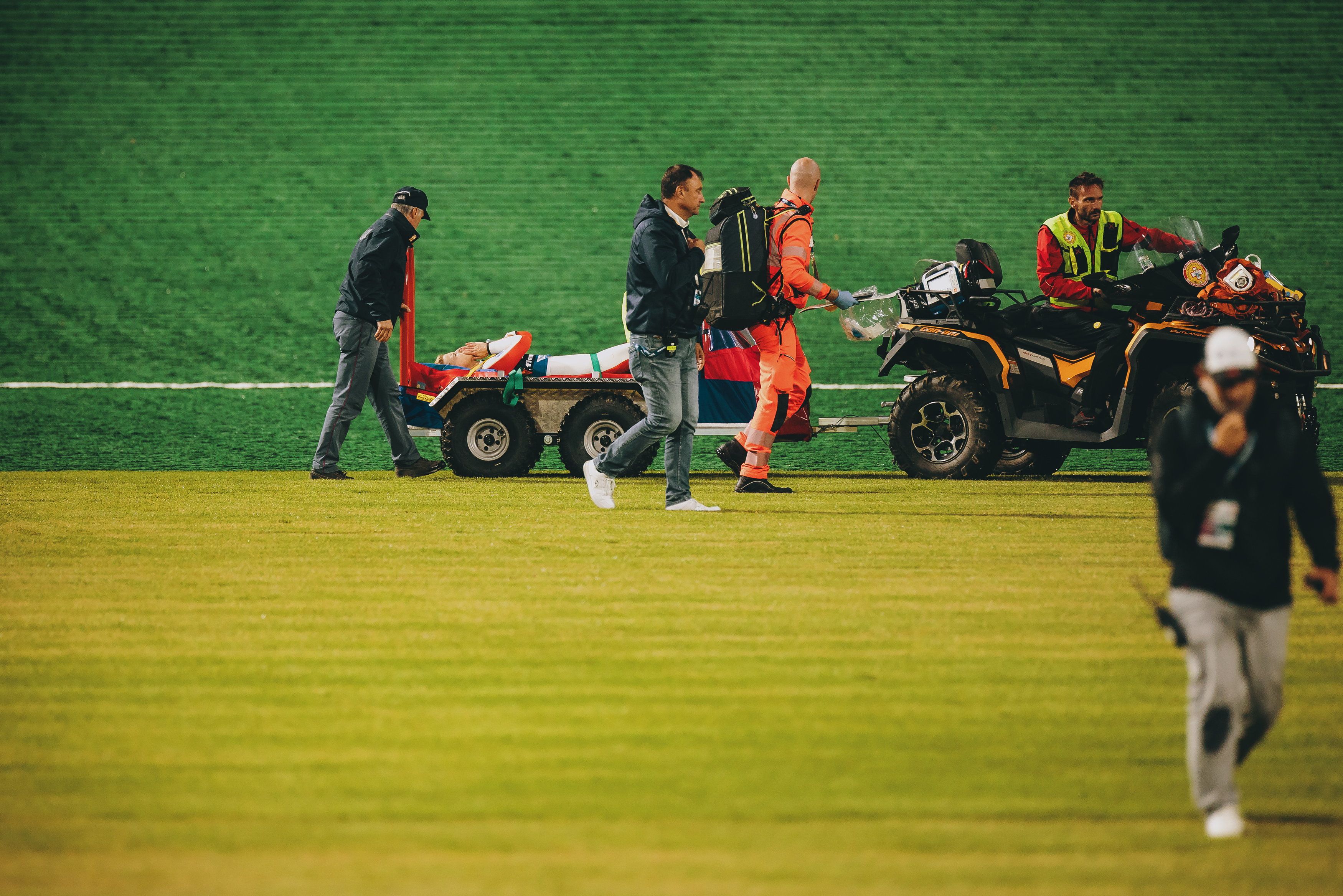 Österreichs beste Springerin Eva Pinkelnig. 