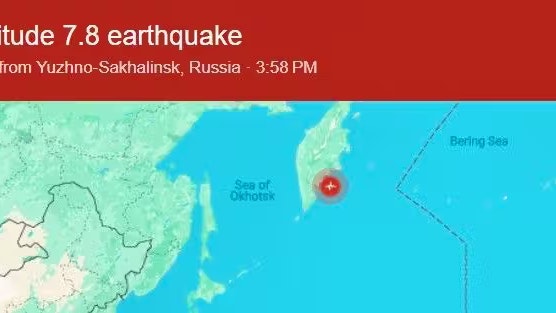 Heute.at - Tsunami-Warnung nach heftigem Erdbeben in Russland