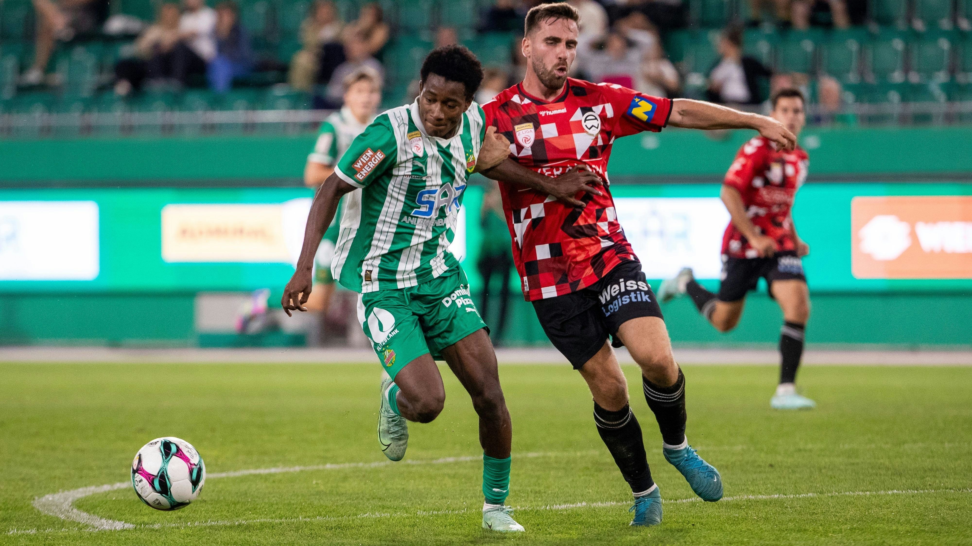 Heute.at - Verrückte Schlussphase! Admira mit Remis gegen Rapid II