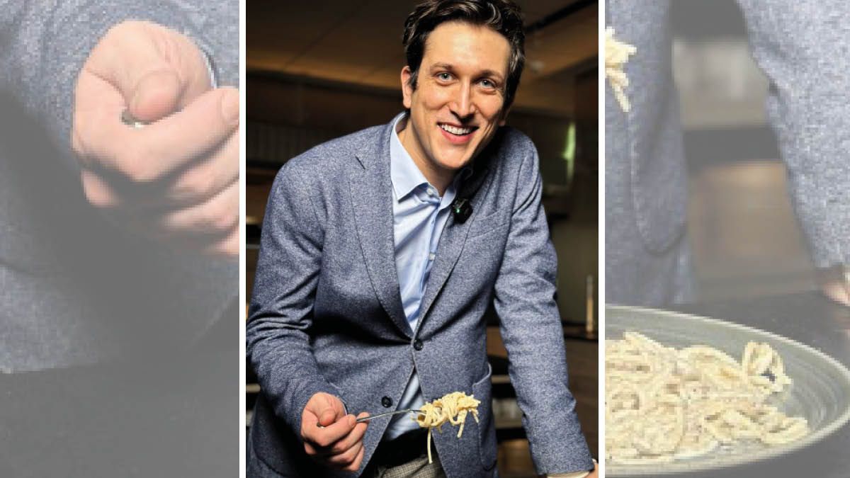 Fabrizio Olmeda mit dem 