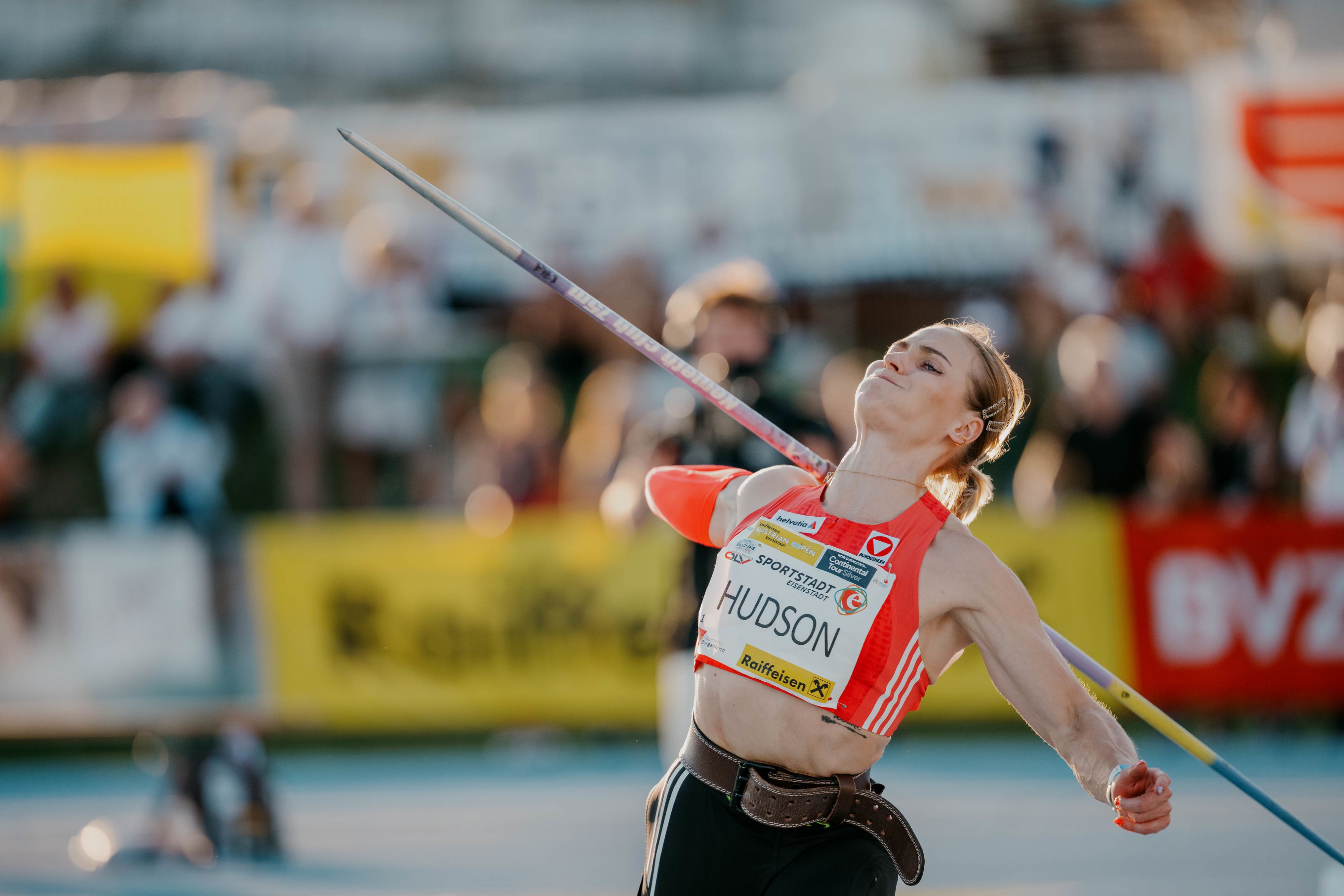 Victoria Hudson schafft den Finaleinzug.