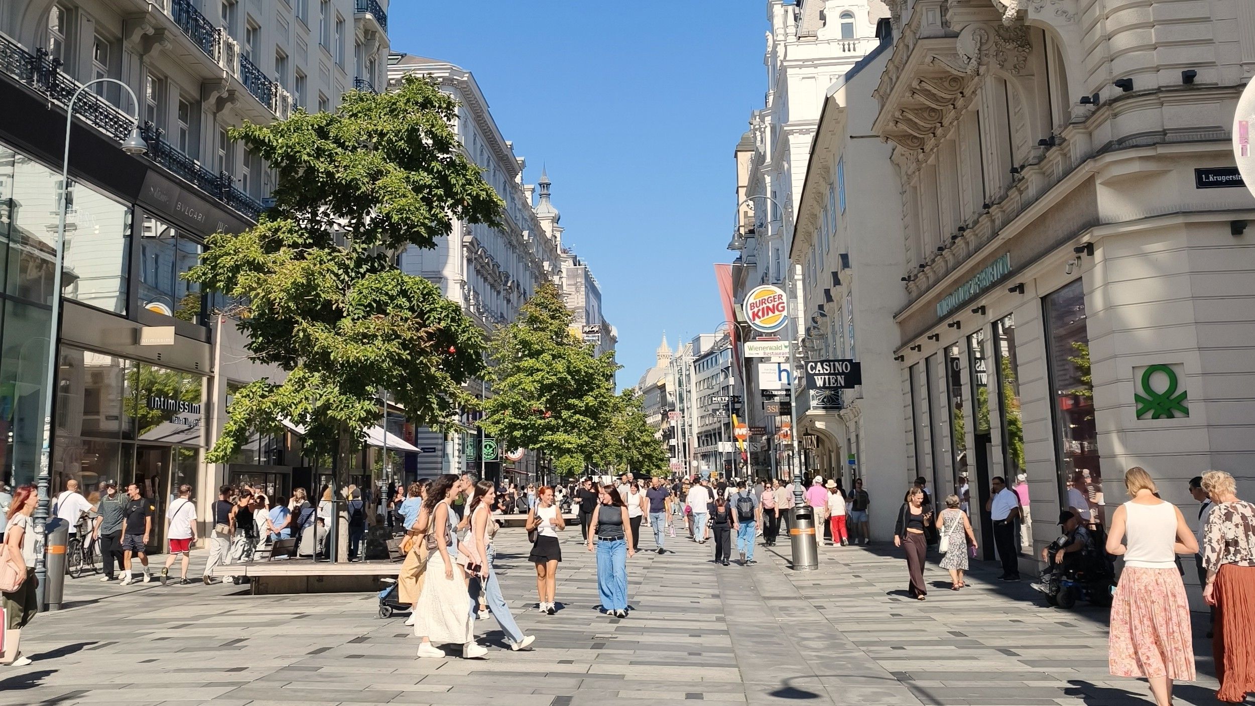In der Wiener City hatte es am 20. September über 30 Grad.