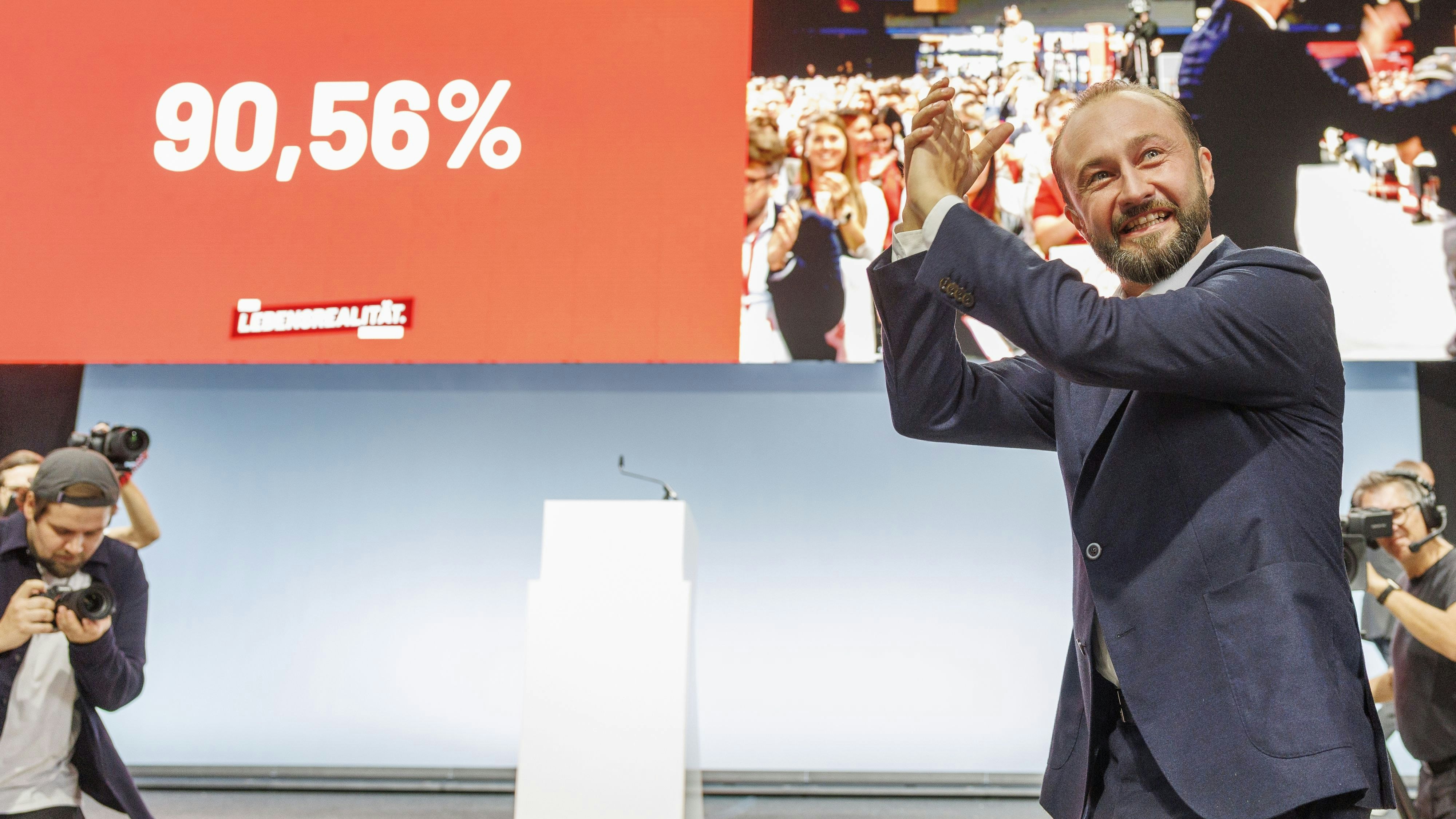 Die SPÖ Steiermark wird jetzt von Max der Hase Lercher geführt