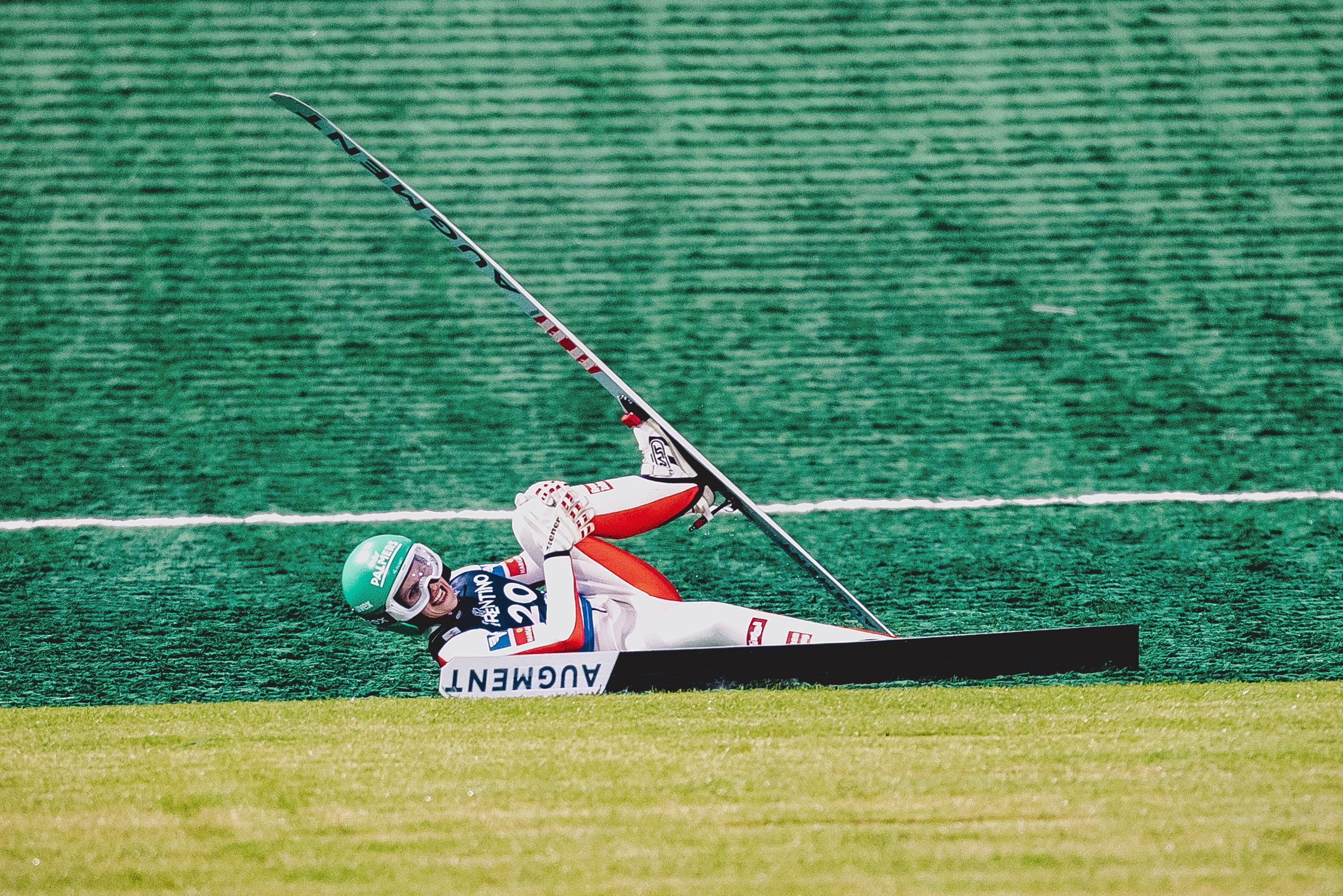 Eva Pinkelnig verletzte sich schwer.
