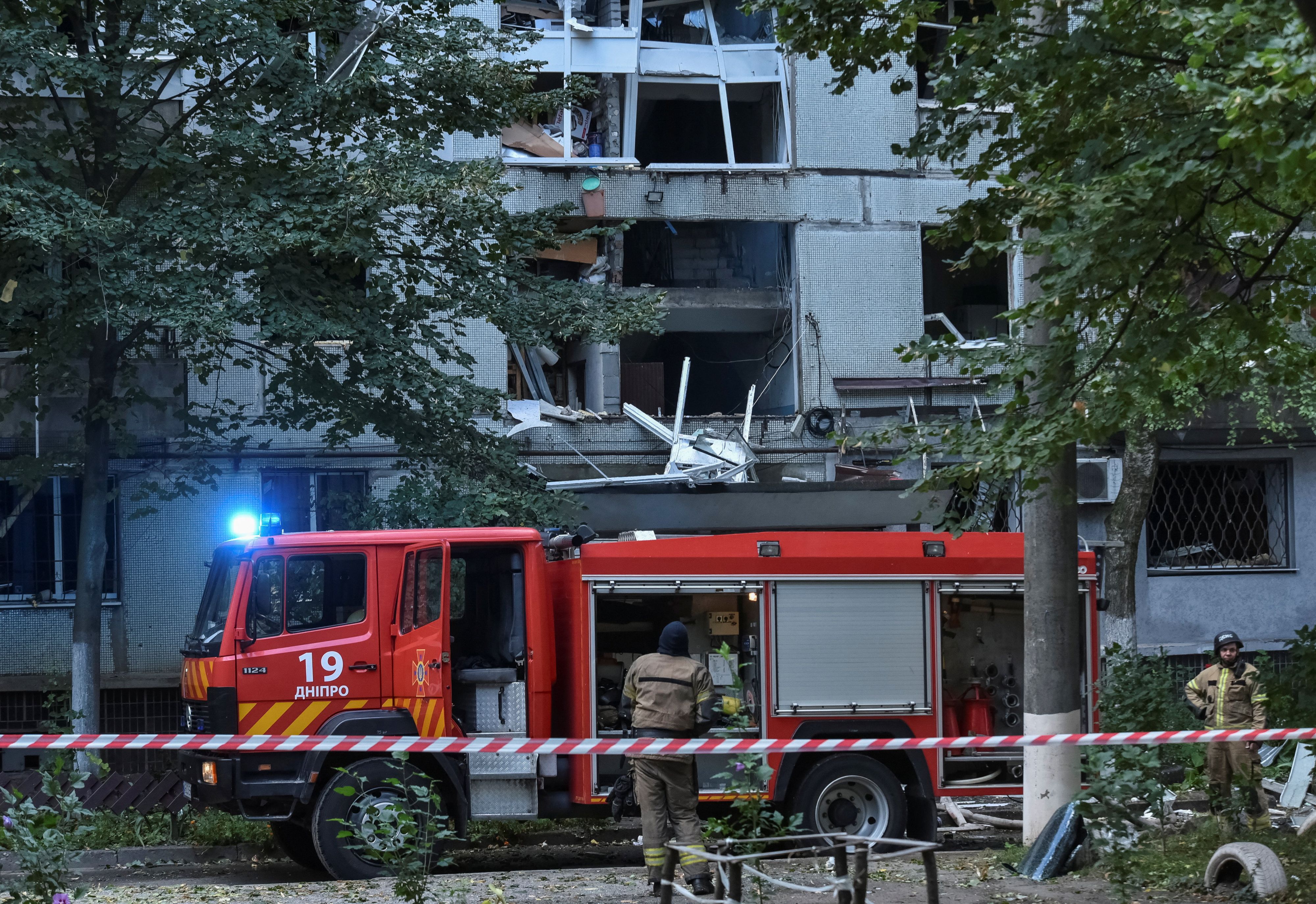 Bei russischen Angriffen auf die Ukraine wurden drei Menschen getötet.