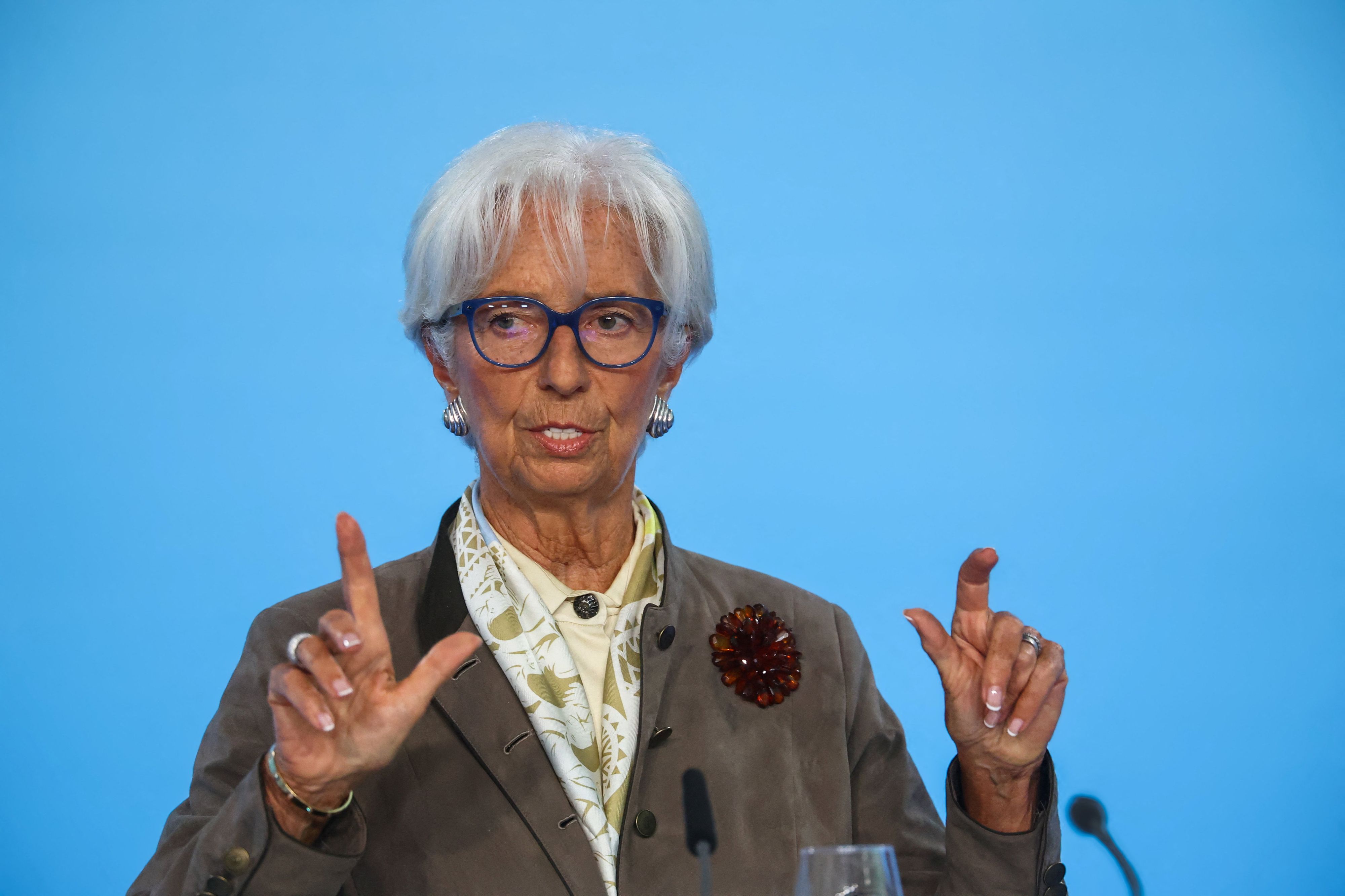 EZB-Präsidentin Christine Lagarde präsentierte den Fahrplan zum digitalen Euro.