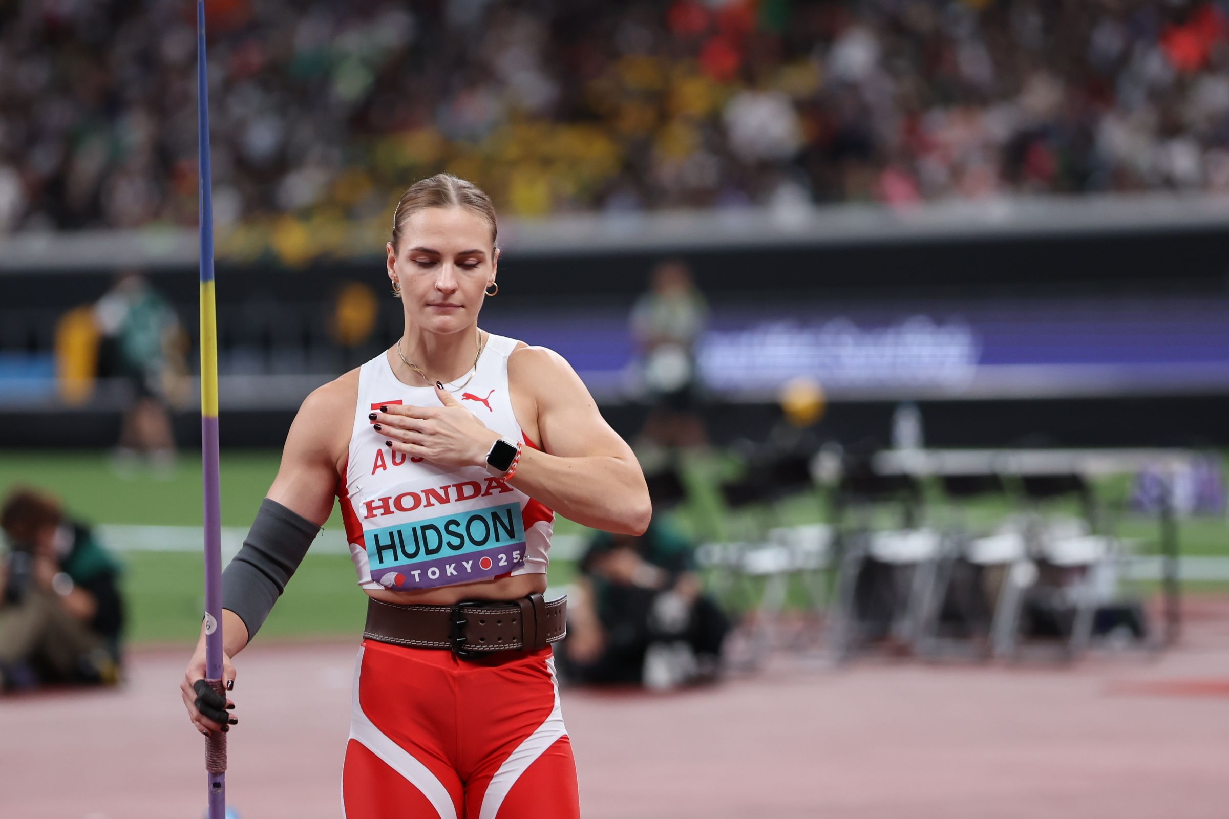 Victoria Hudson enttäuscht.