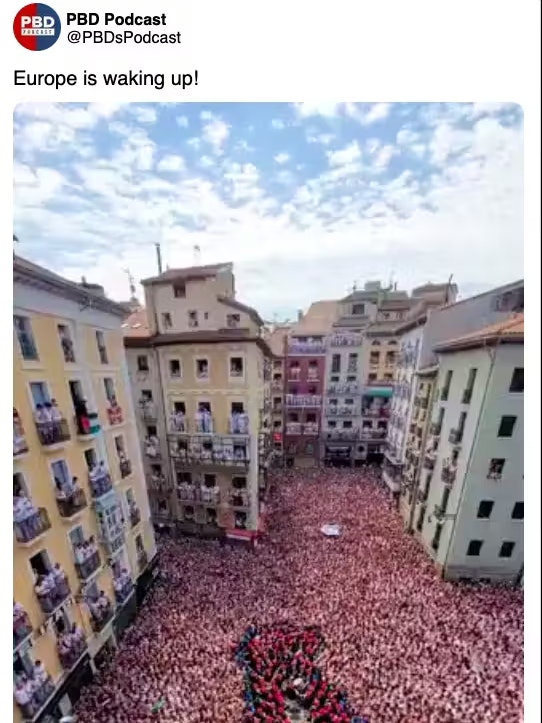 <strong>Irreführend und aus dem Kontext gerissten:</strong> Auch hier ist die gezeigte Szene echt, die Caption setzt sie jedoch in einen falschen Kontext.