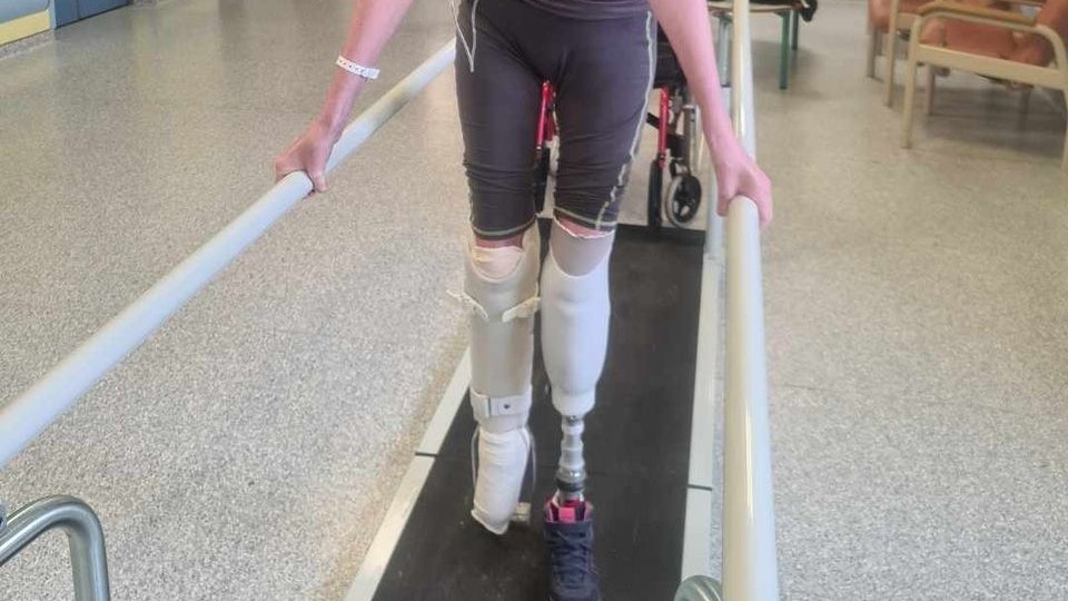 Heute.at - Beine, Finger amputiert – Grippe traf junge Mutter hart