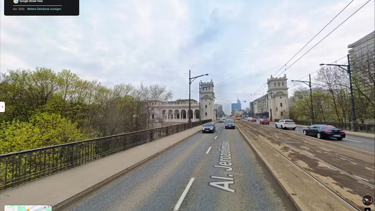 Die Merkmale im derzeit viralen Video verraten den Ort der Aufnahme: Die markanten Brückenpfeiler.