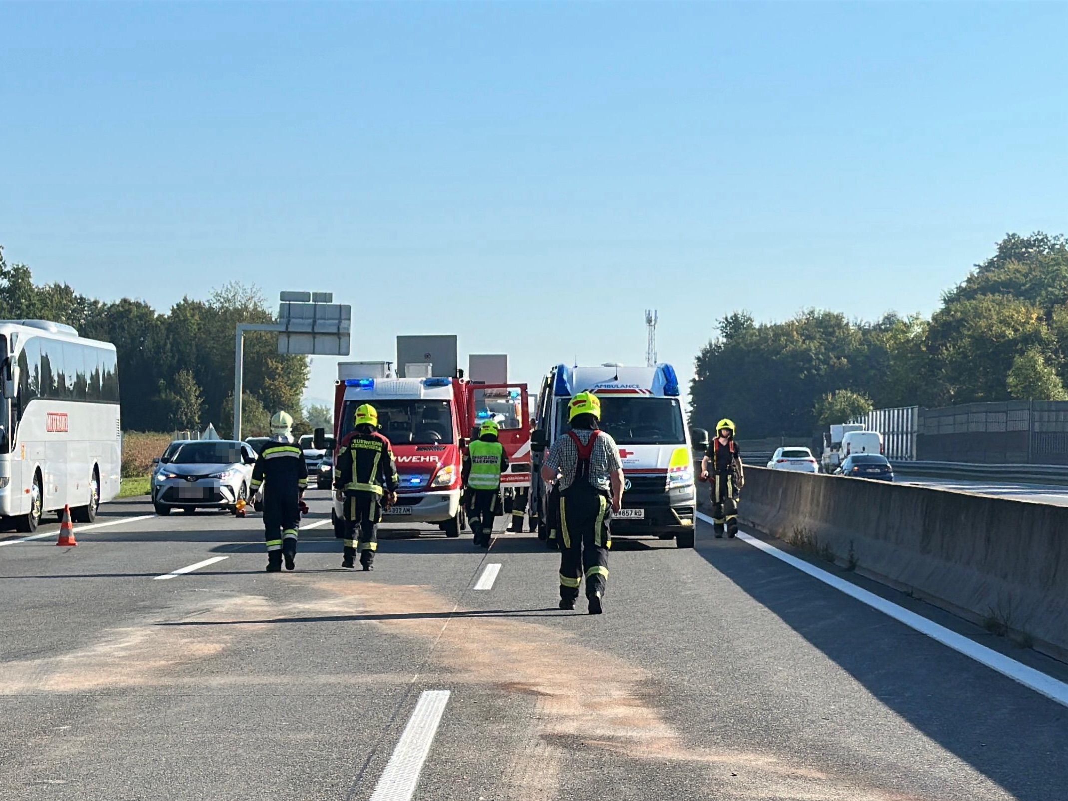 Geisterfahrerin nach Unfällen gestoppt