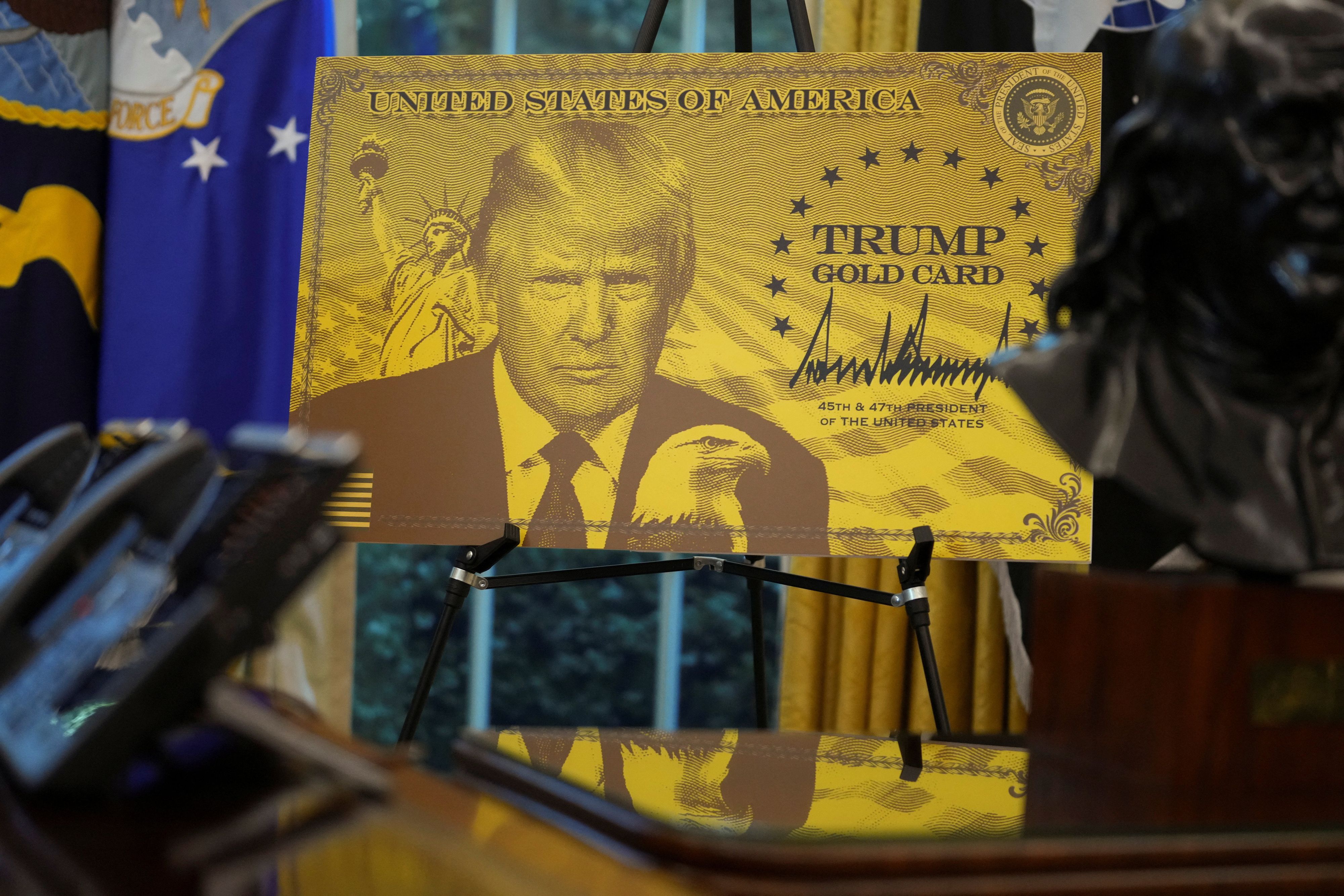 Heute.at - Für 1 Million Dollar: Trumps Gold Card ist da