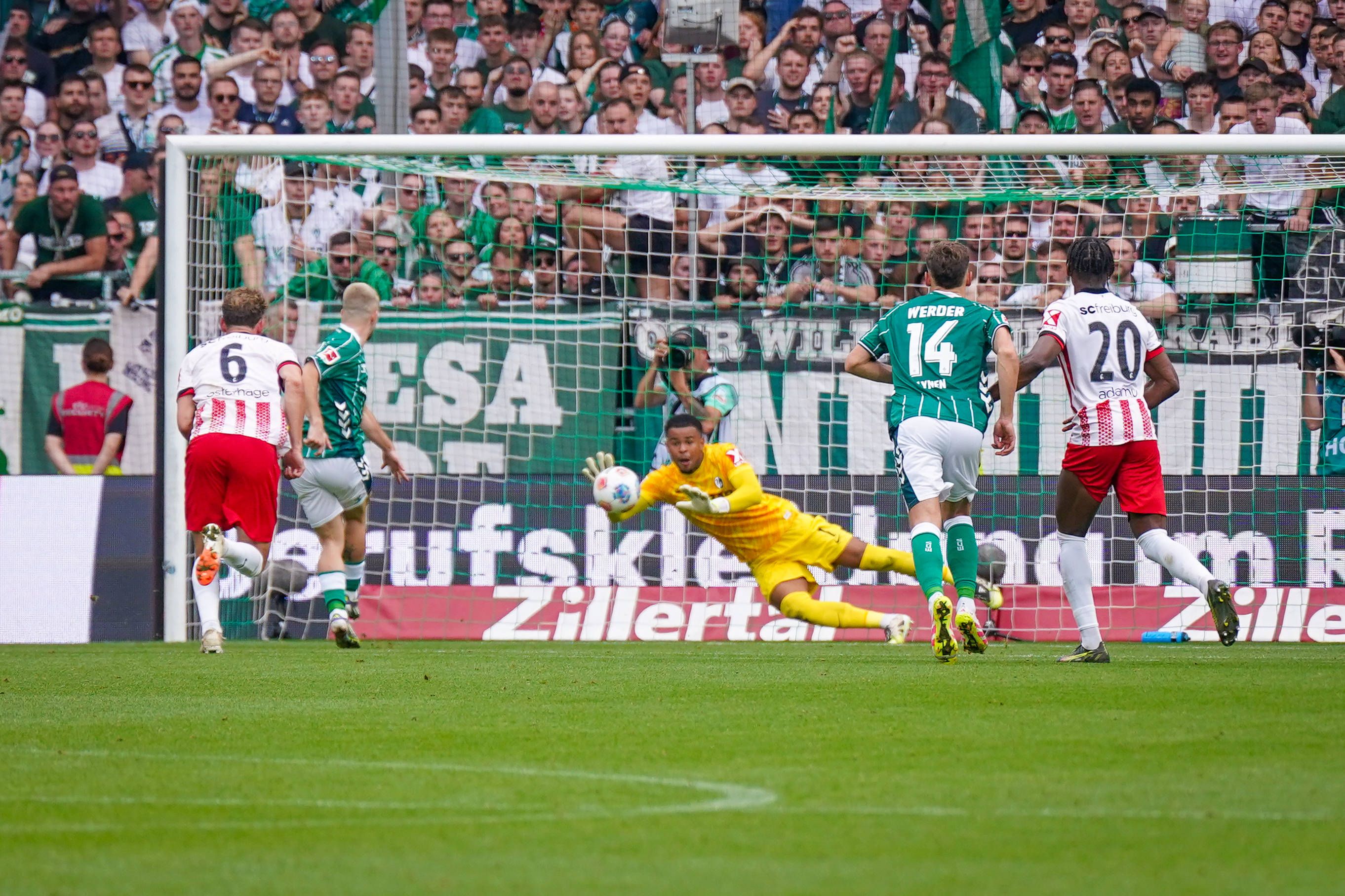 Noah Atobulu hielt den Elfmeter von Romano Schmid