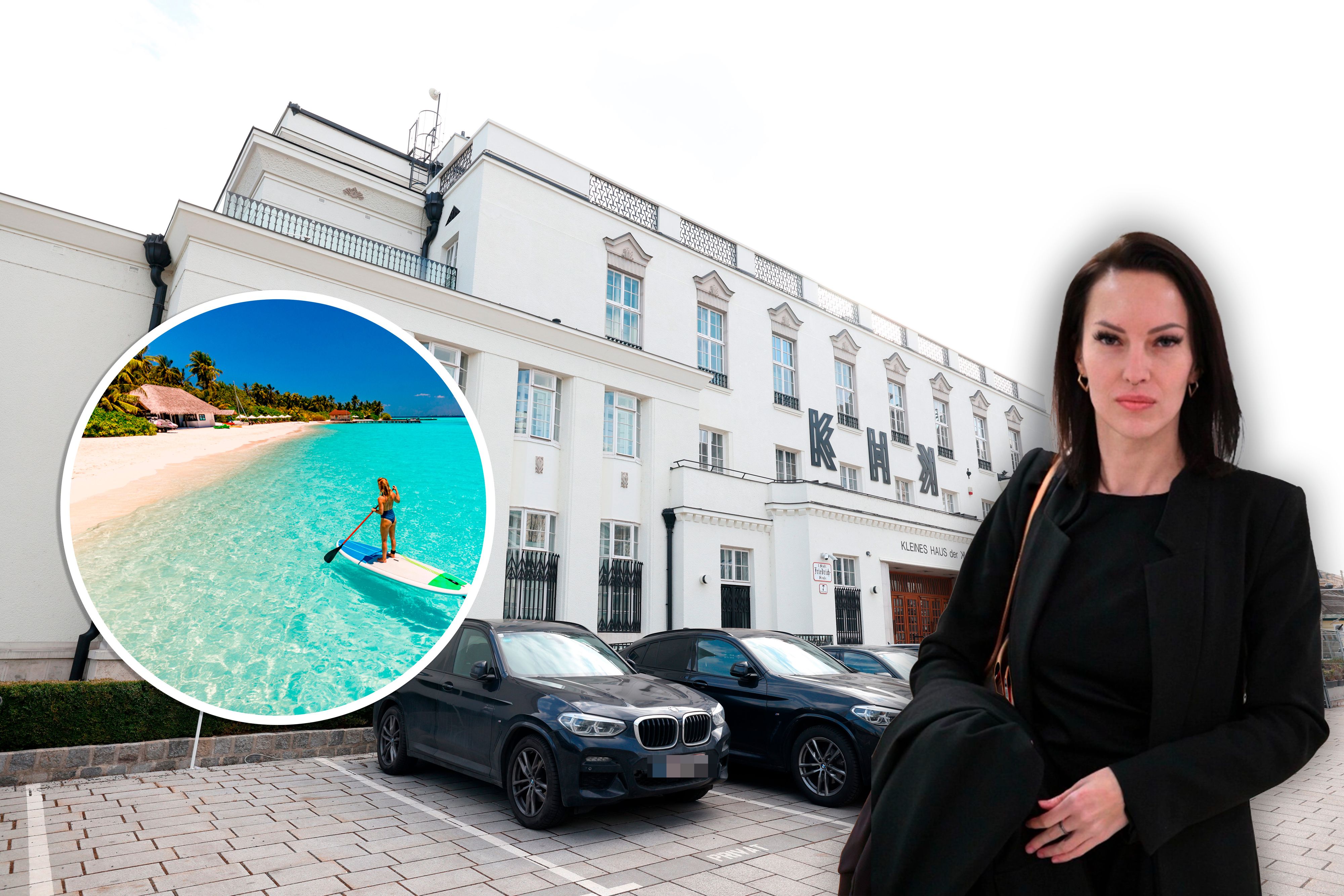 Nobel: Firmensitz in der City, Urlaub um 51.000 Euro auf den Malediven; Anwältin Ina-Christin Stiglitz.