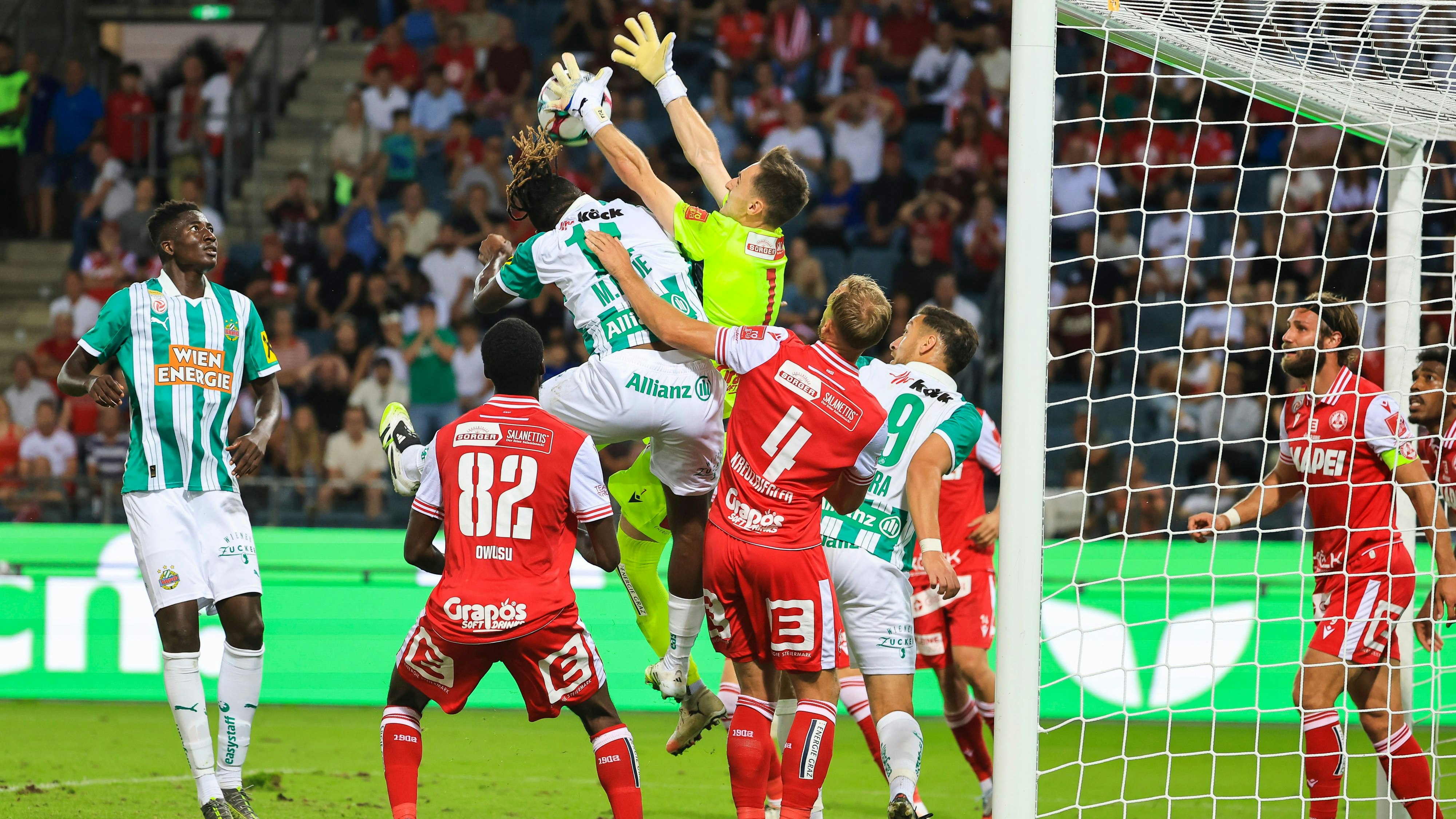 Heute.at - 1:1! Rapid patzt gegen Tabellenschlusslicht GAK