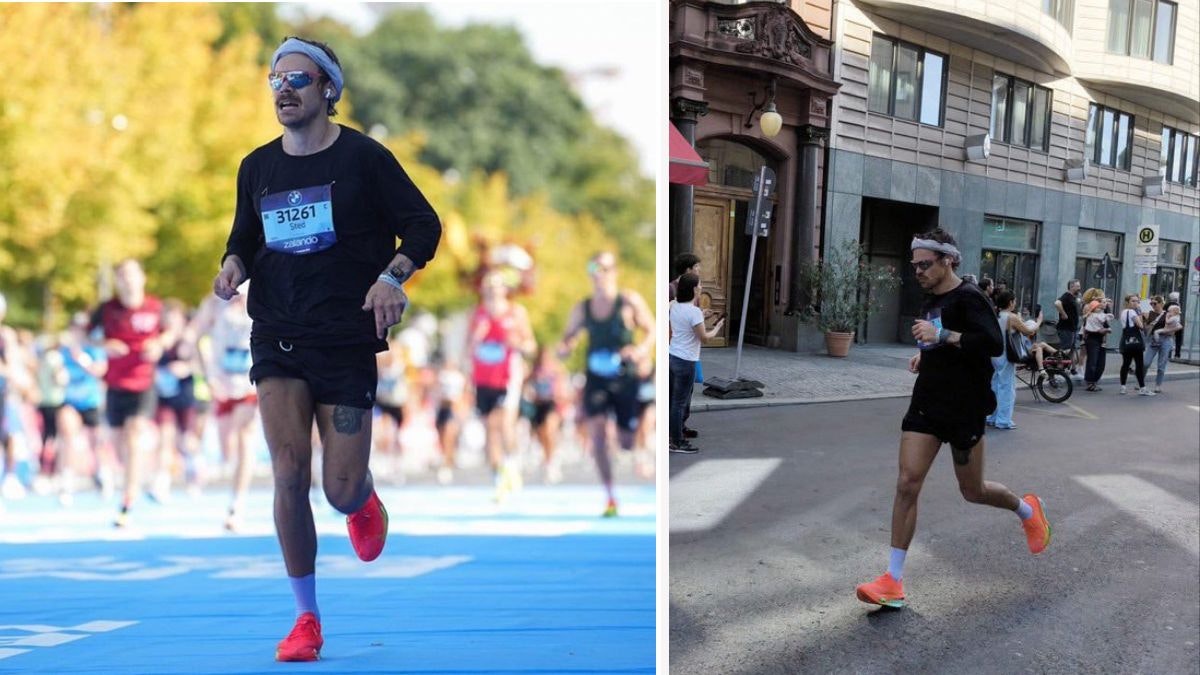 Heute.at - Harry Styles läuft undercover bei Marathon mit