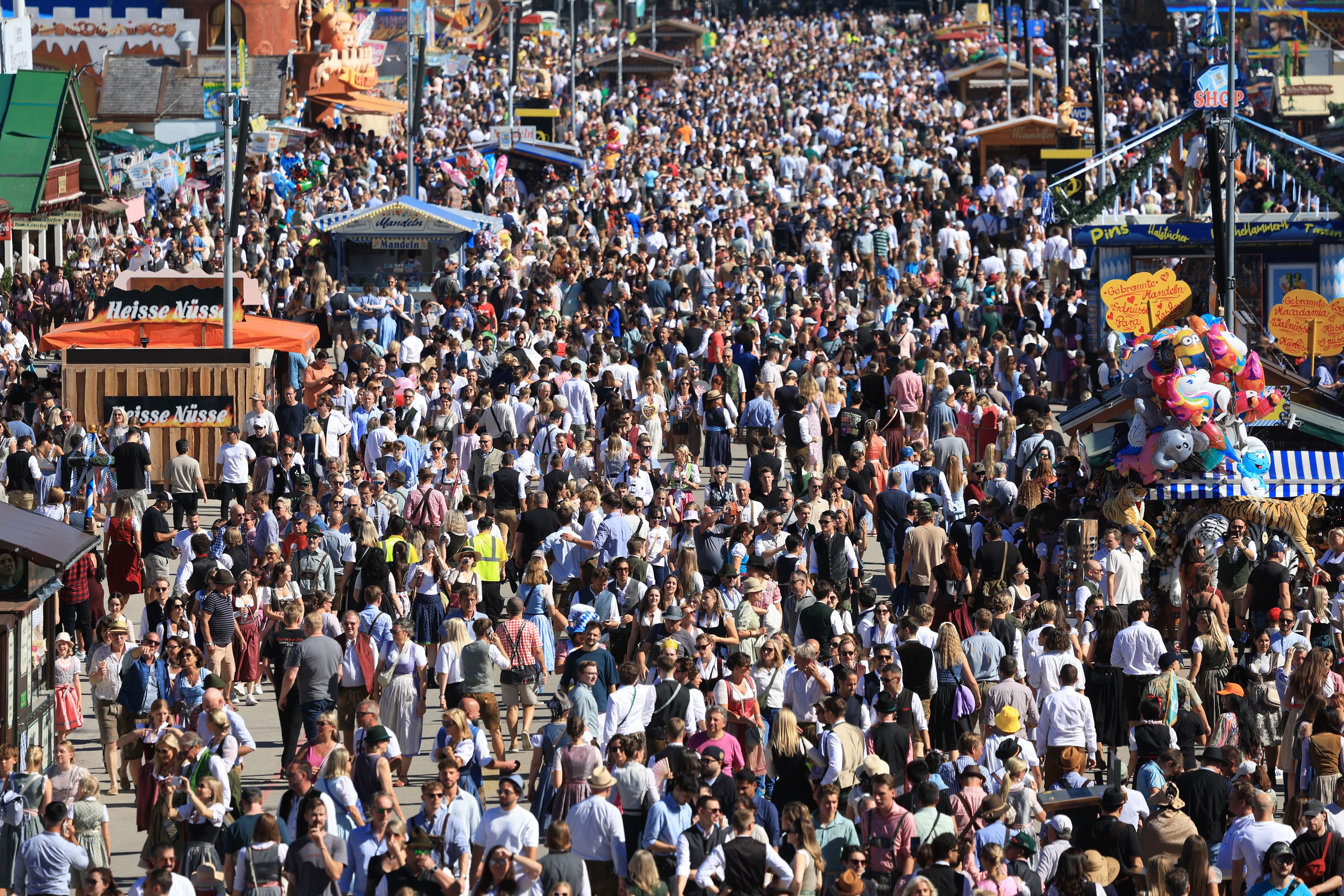 Das größte Volksfest der Welt: Mehrere Millionen Menschen werden bis zum 05. Oktober erwartet.