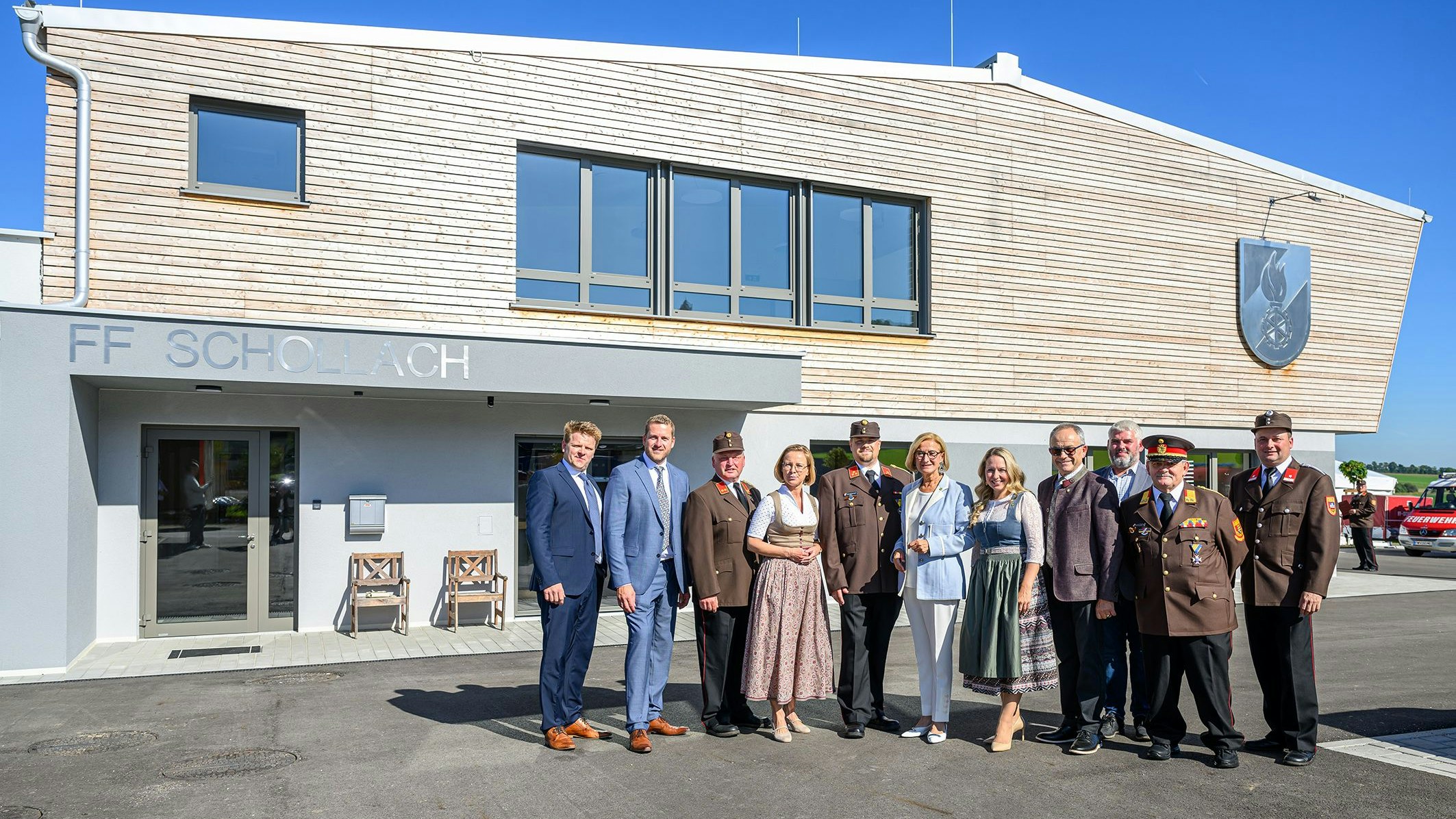 Heute.at - Neue Zentrale – drei Feuerwehren unter einem Dach