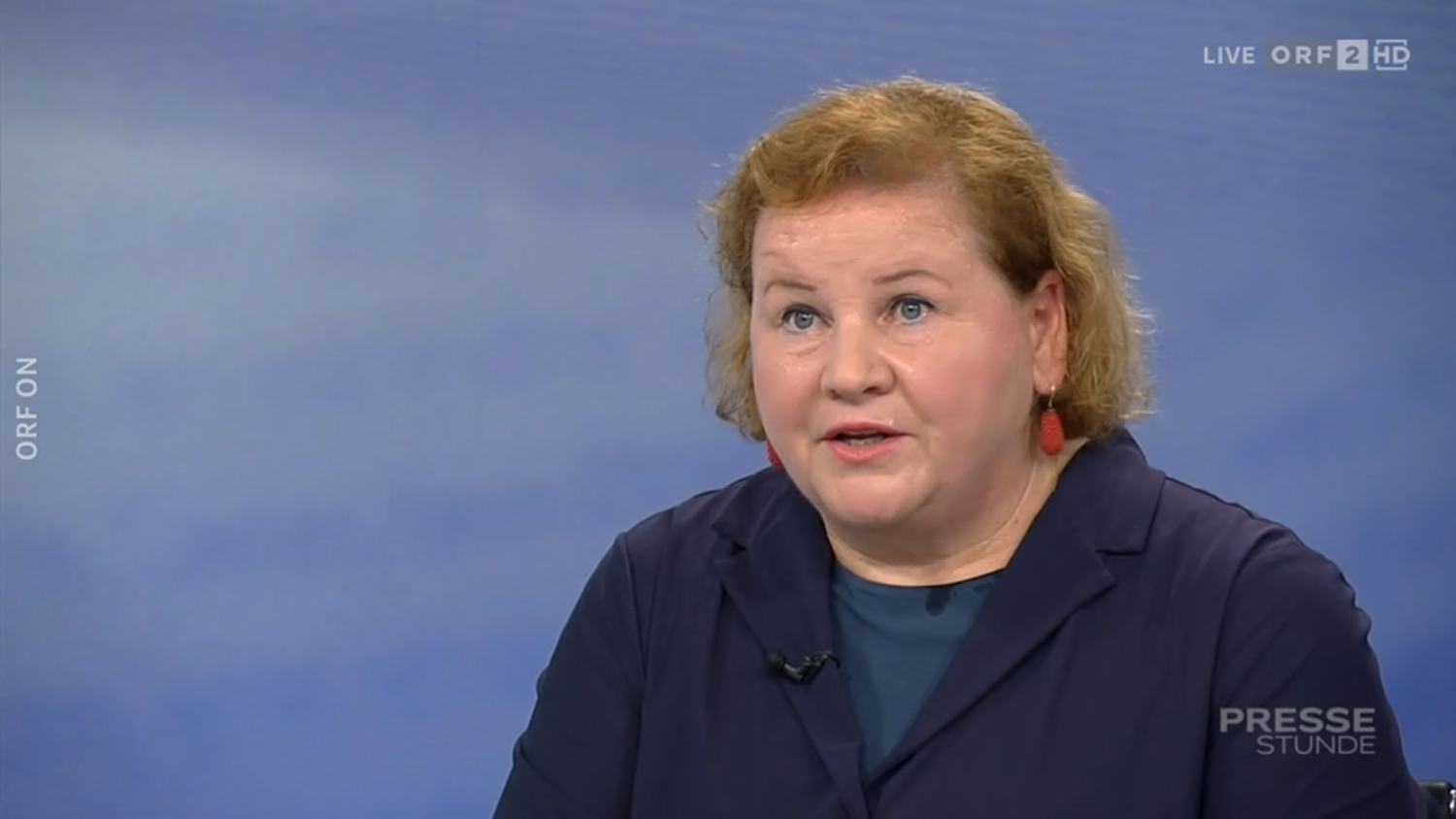 Sozialministerin Korinna Schumann (SPÖ) war am Sonntag Gast in der ORF-Pressestunde. 