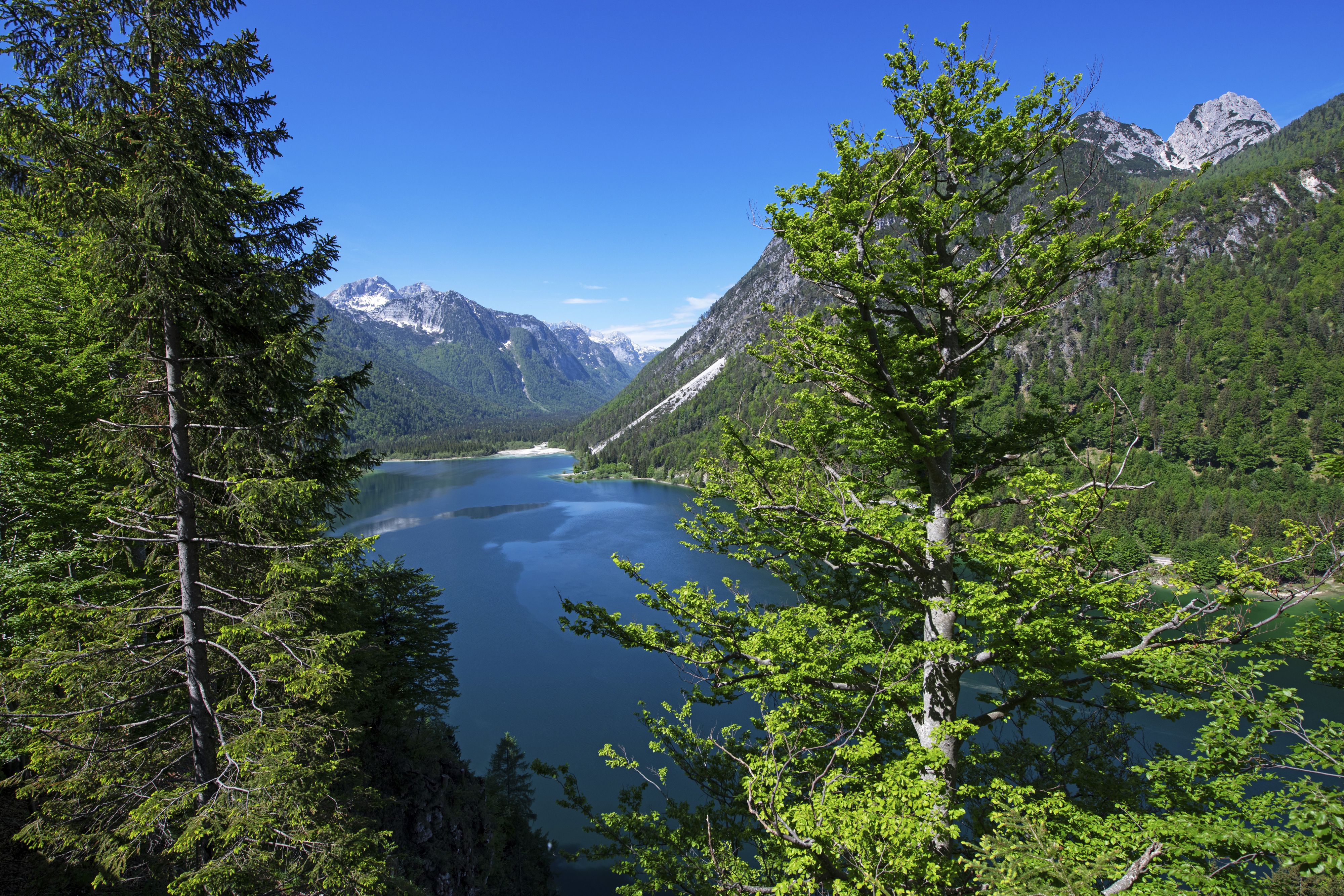 Der Predil-See in Tarvis war Schauplatz des Sturz-Dramas.