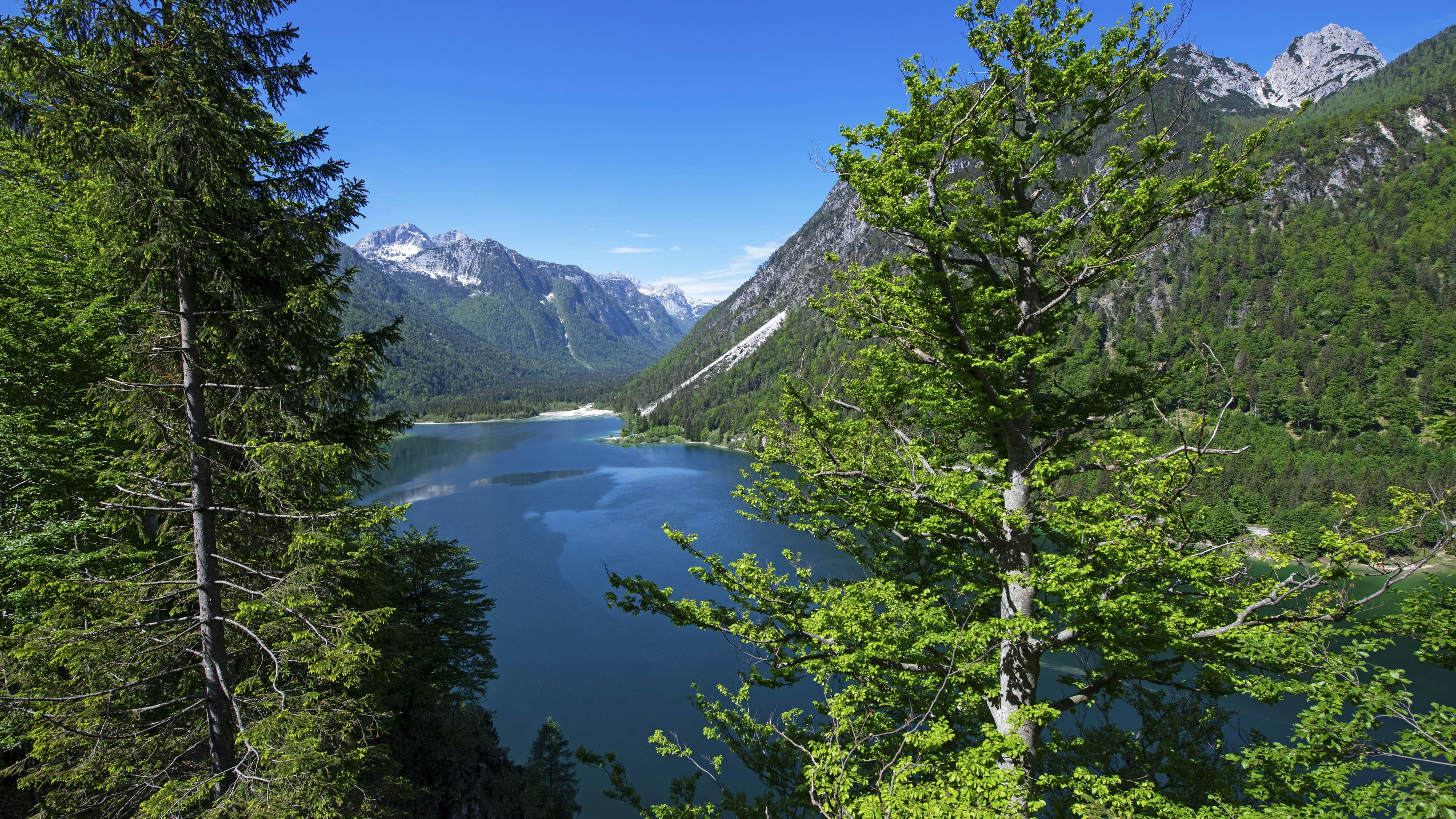 Der Predil-See in Tarvis war Schauplatz des Sturz-Dramas.