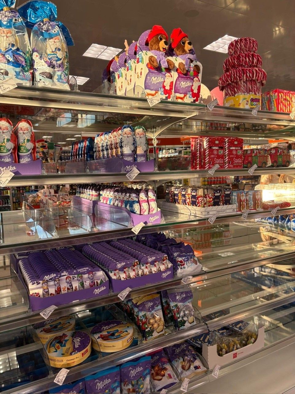 In einer Drogerie in Groß-Enzersdorf (NÖ) hat Weihnachten schon Einzug gehalten.