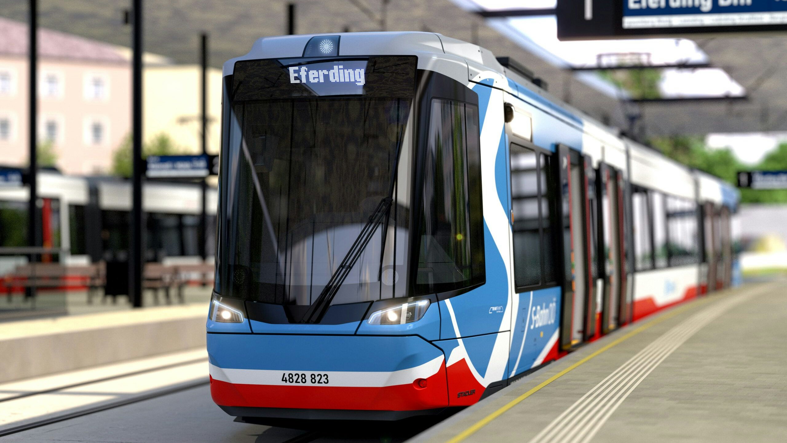 So soll die Regional-Stadtbahn in Linz mal ausschauen. Fix ist schon, wo die Trams durch die City fahren sollen.