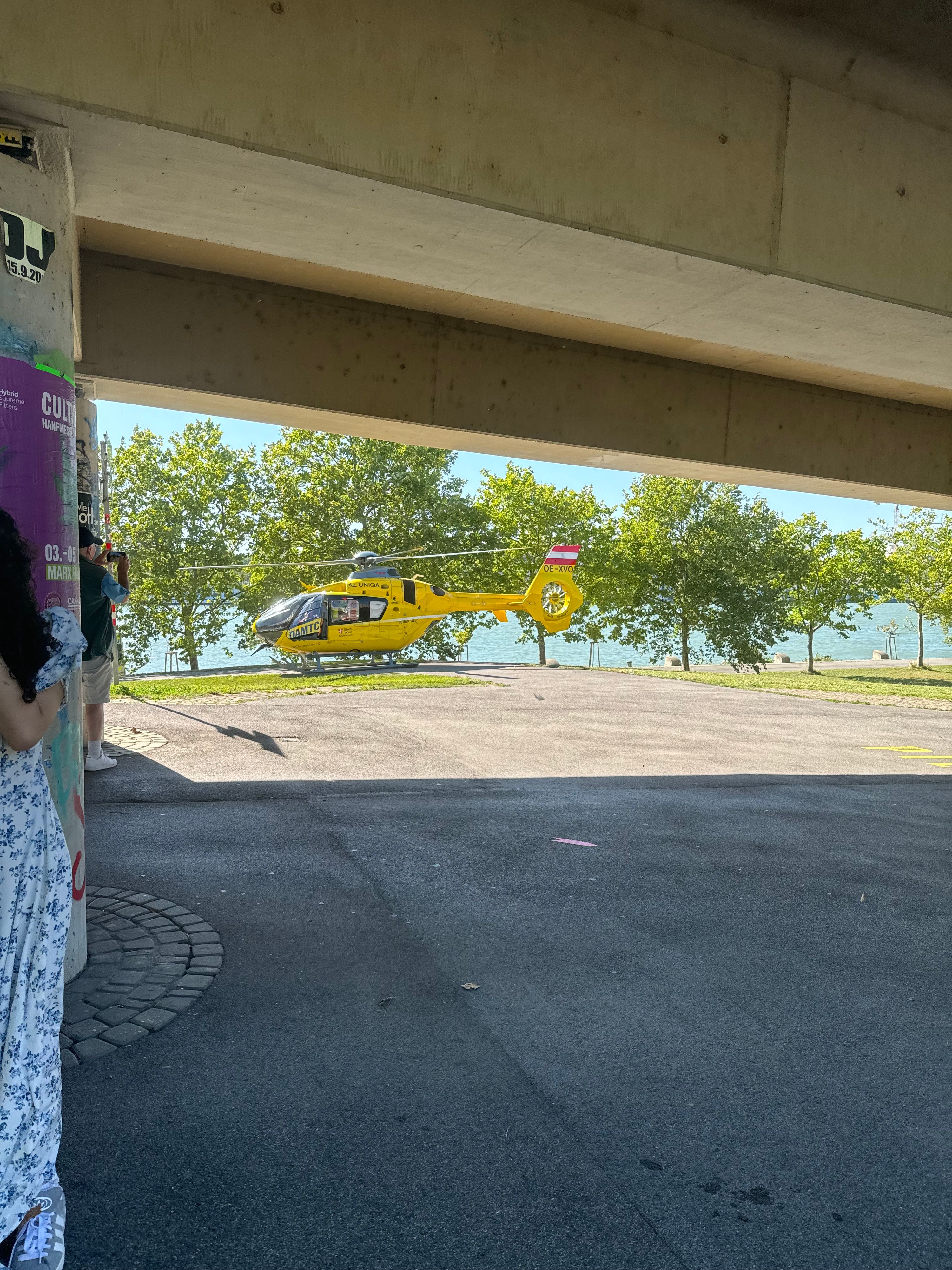 Der 25-Jährige erlitt durch den Crash schwere Verletzungen