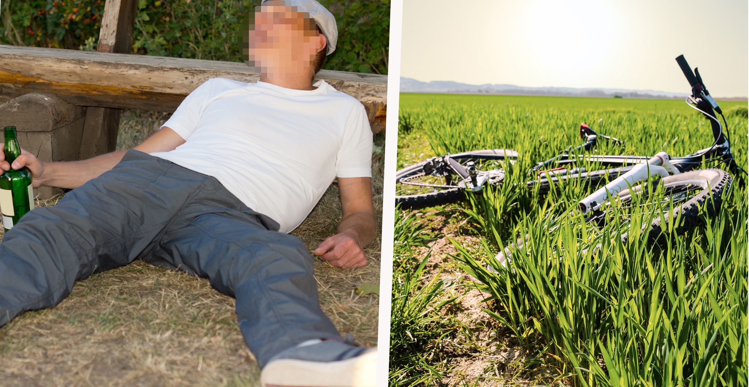 Desorientiert und betrunken: Passanten fanden den Mann neben seinem E-Bike (Symbolbild)