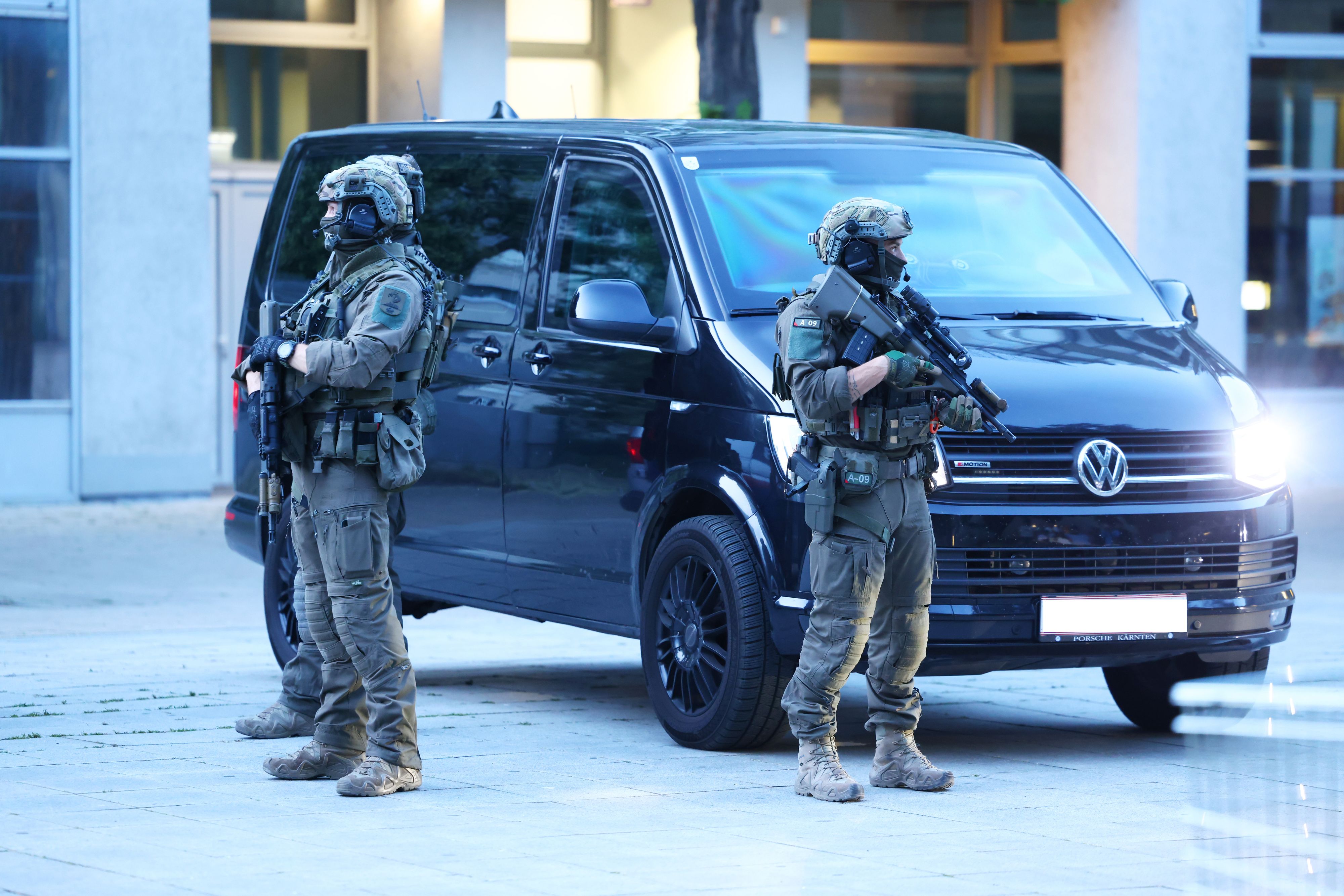 Auch die WEGA musste zur Schule ausrücken.