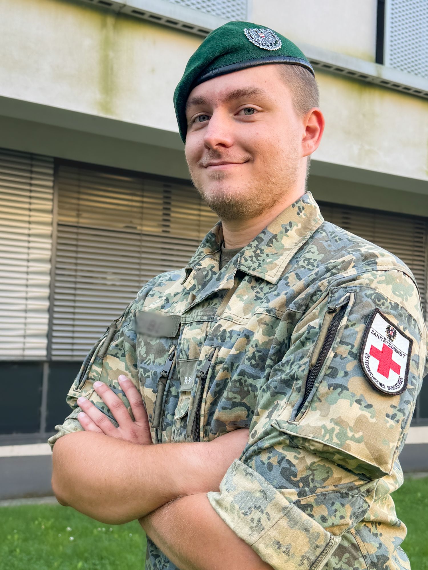 Korporal Marcel K. wurde zum Lebensretter.