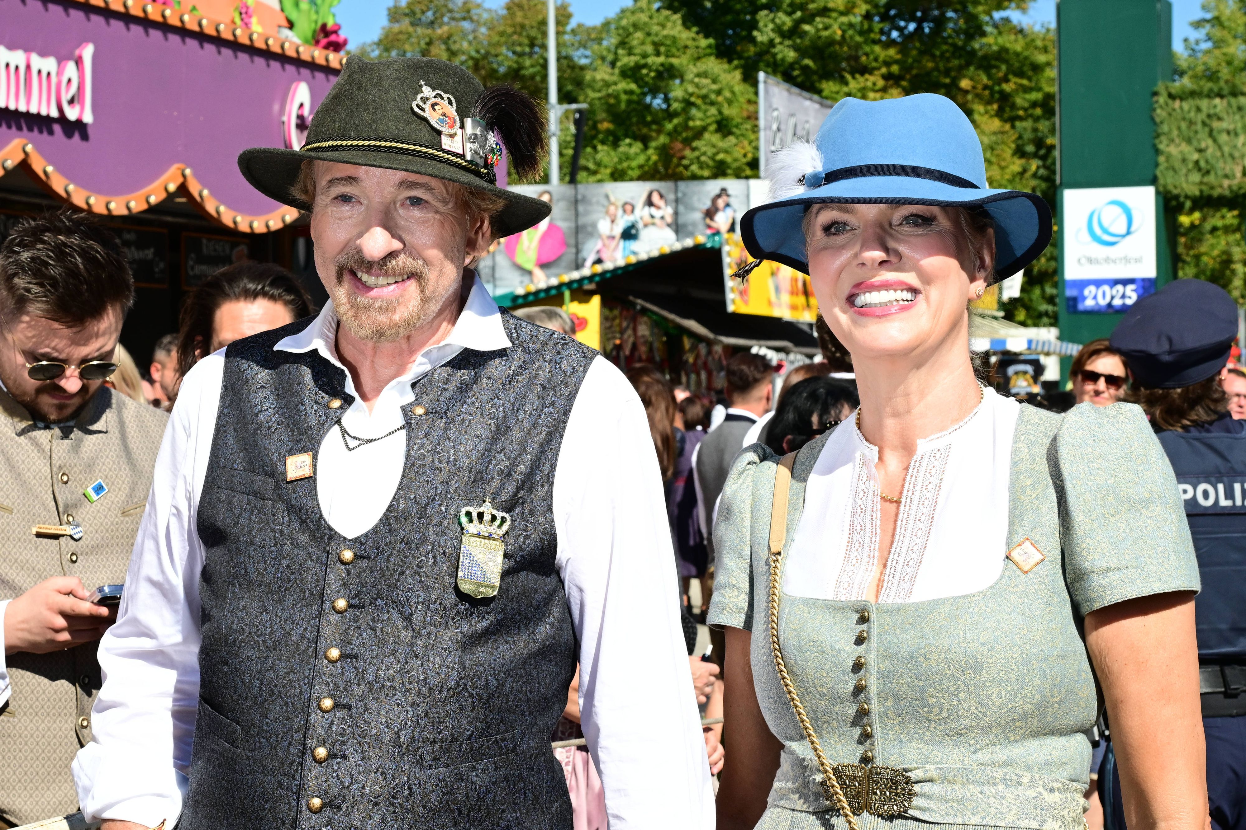 Thomas Gottschalk zeigte sich auf dem Oktoberfest.
