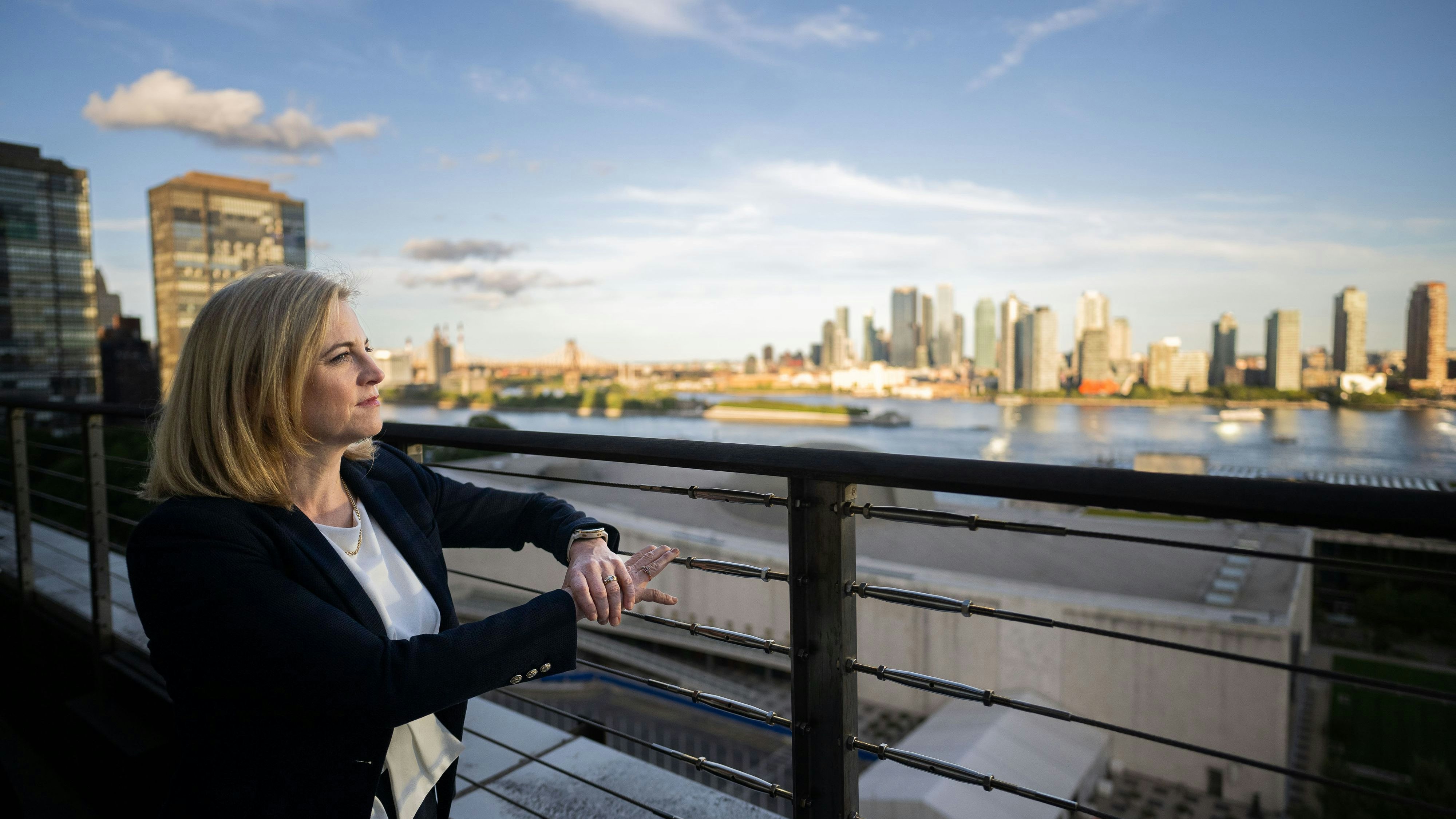 Auch Außenministerin Beate Meinl-Reisinger ist am Sonntag in New York eingetroffen.