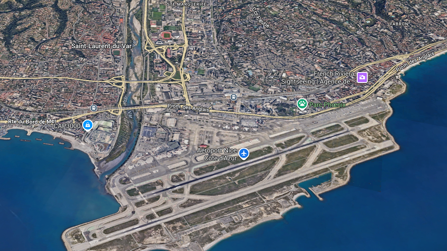 Heute.at - Beinahe-Zusammenstoß zweier Flugzeuge in Nizza