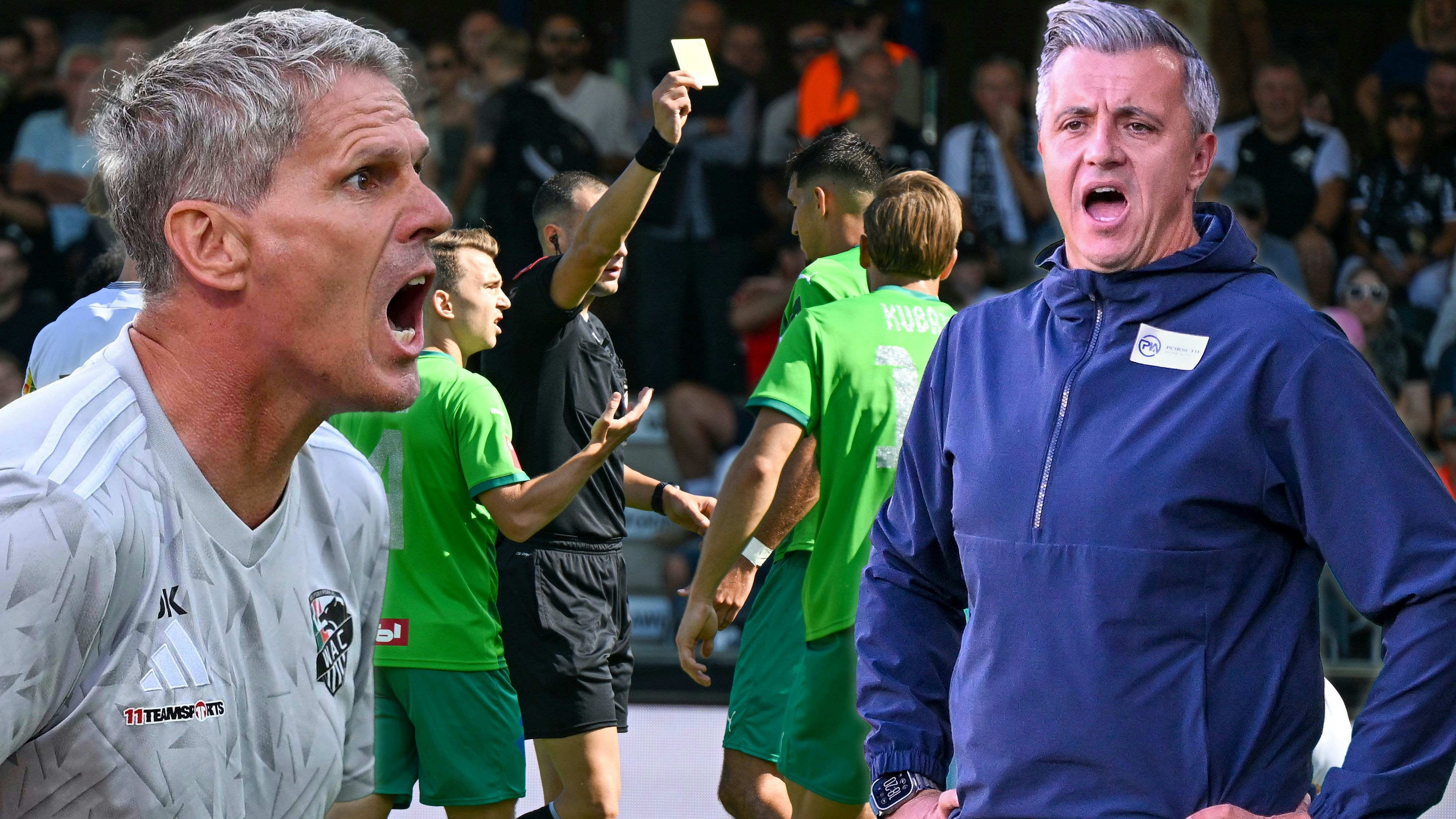 Heute.at - Liga-Schiris in Kritik – Trainern platzt der Kragen