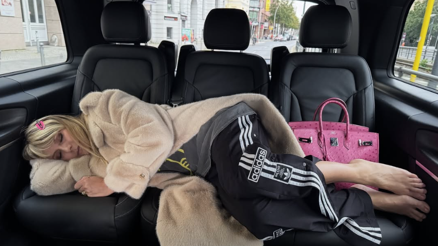 Heute.at - Heidi Klum schläft nach Oktoberfest im Auto ein