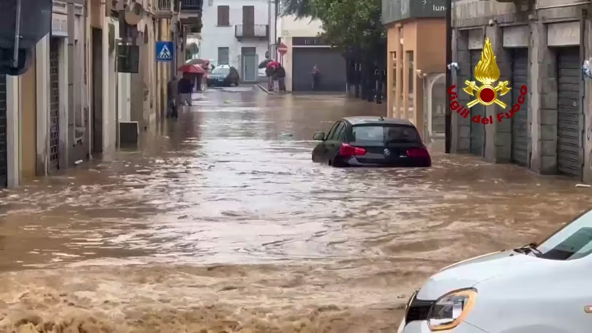 Heute.at - Regenwalze trifft Norditalien – Frau vermisst