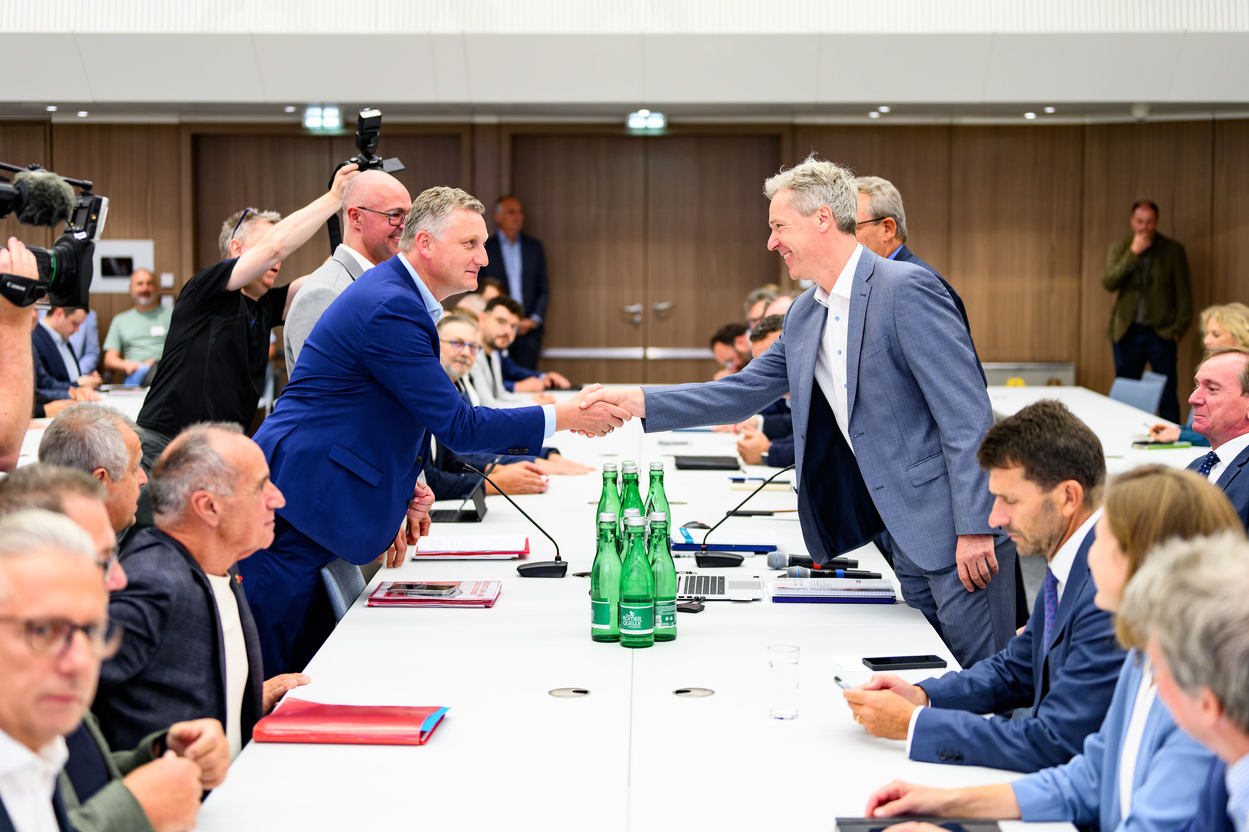 Schon in der ersten Runde haben sich die Metaller geeinigt.