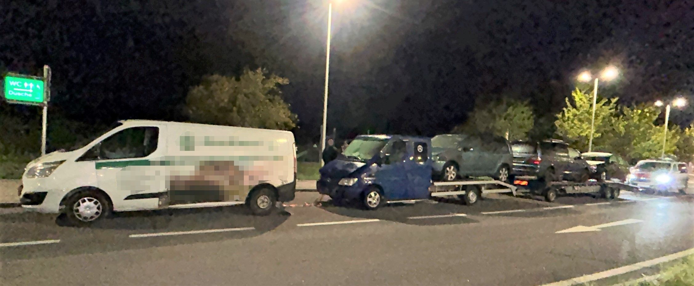 Beide Rumänen werden bei der Bezirksverwaltungsbehörde angezeigt.