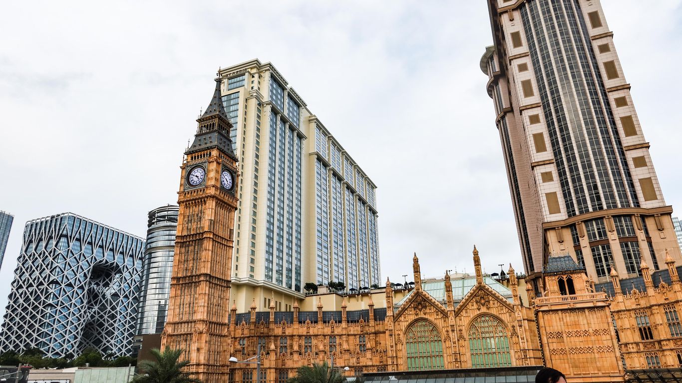 Das Londoner Macao in Macau belegt mit seinen 6.000 Zimmern den Platz 5.