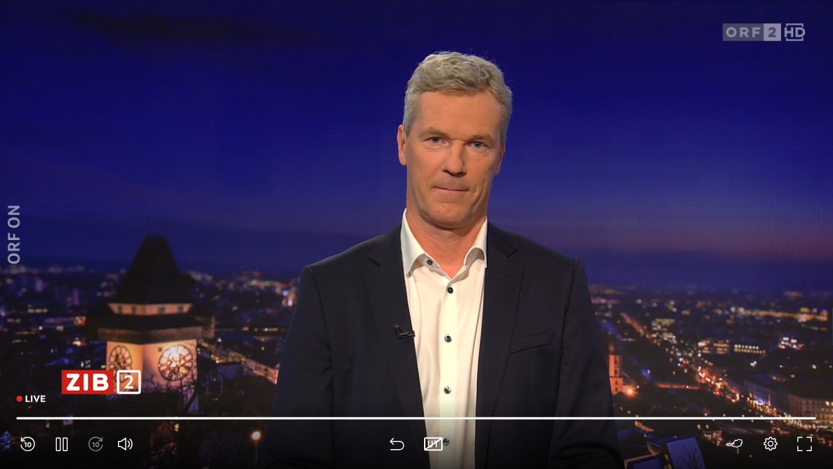 Der Obmann der Metalltechnischen Industrie und der Chefverhandler der Arbeitgeber, Christian Knill, in der 