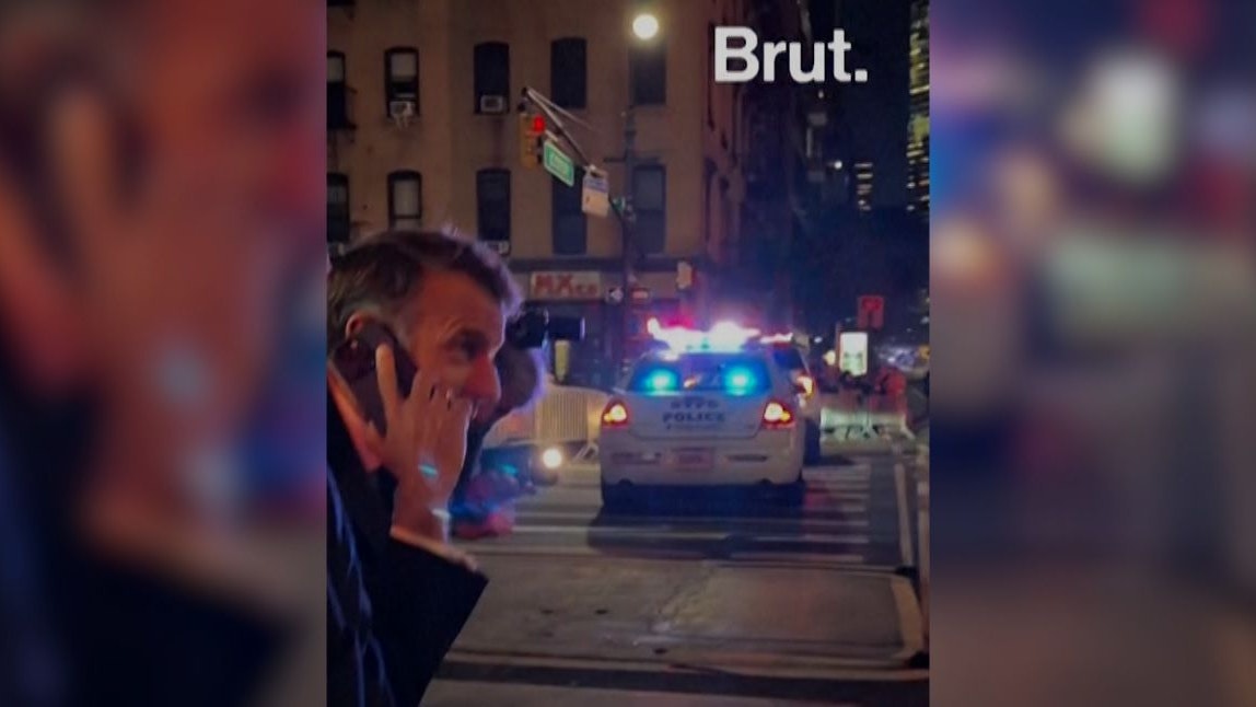 Heute.at - Alles gesperrt: Macron muss wegen Trump zu Fuß weiter