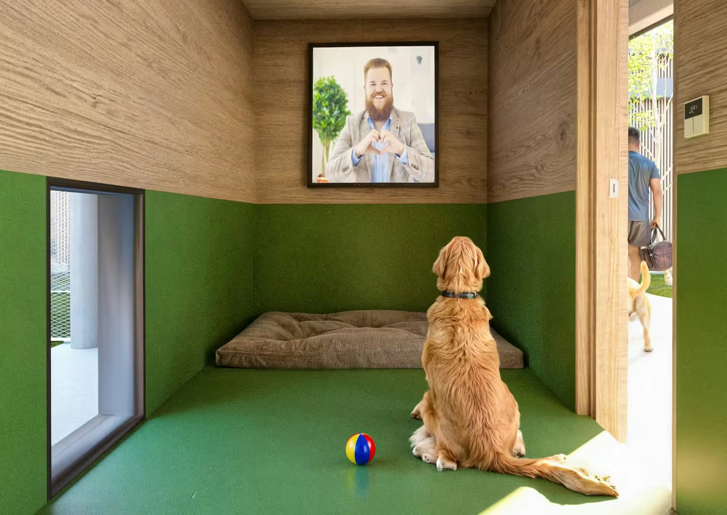 Heute.at - Flughafen in Rom eröffnet luxuriöses Hundehotel