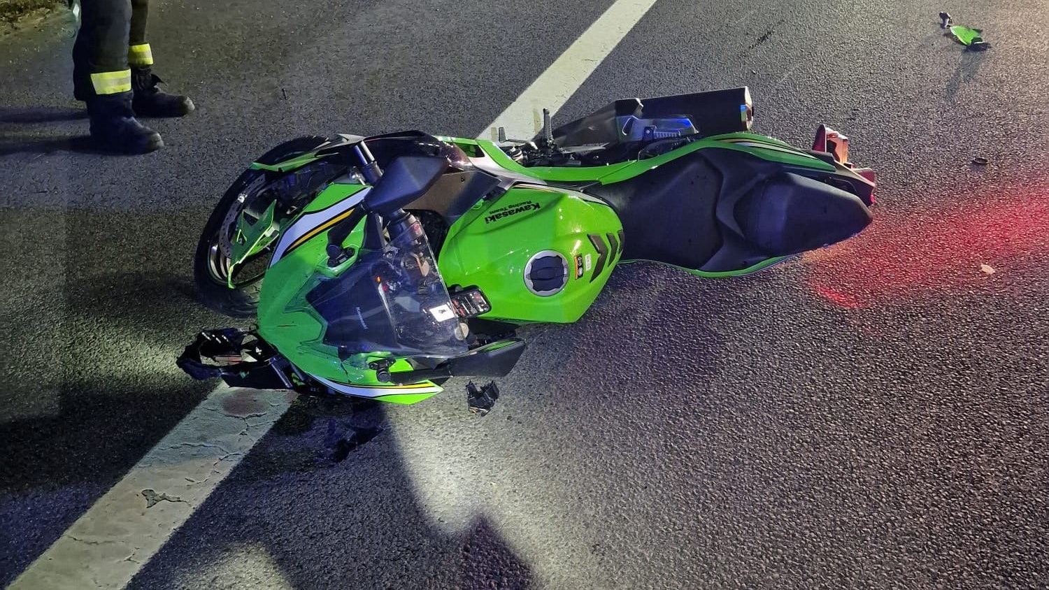 Unfalldrama auf der A2: Das Motorrad