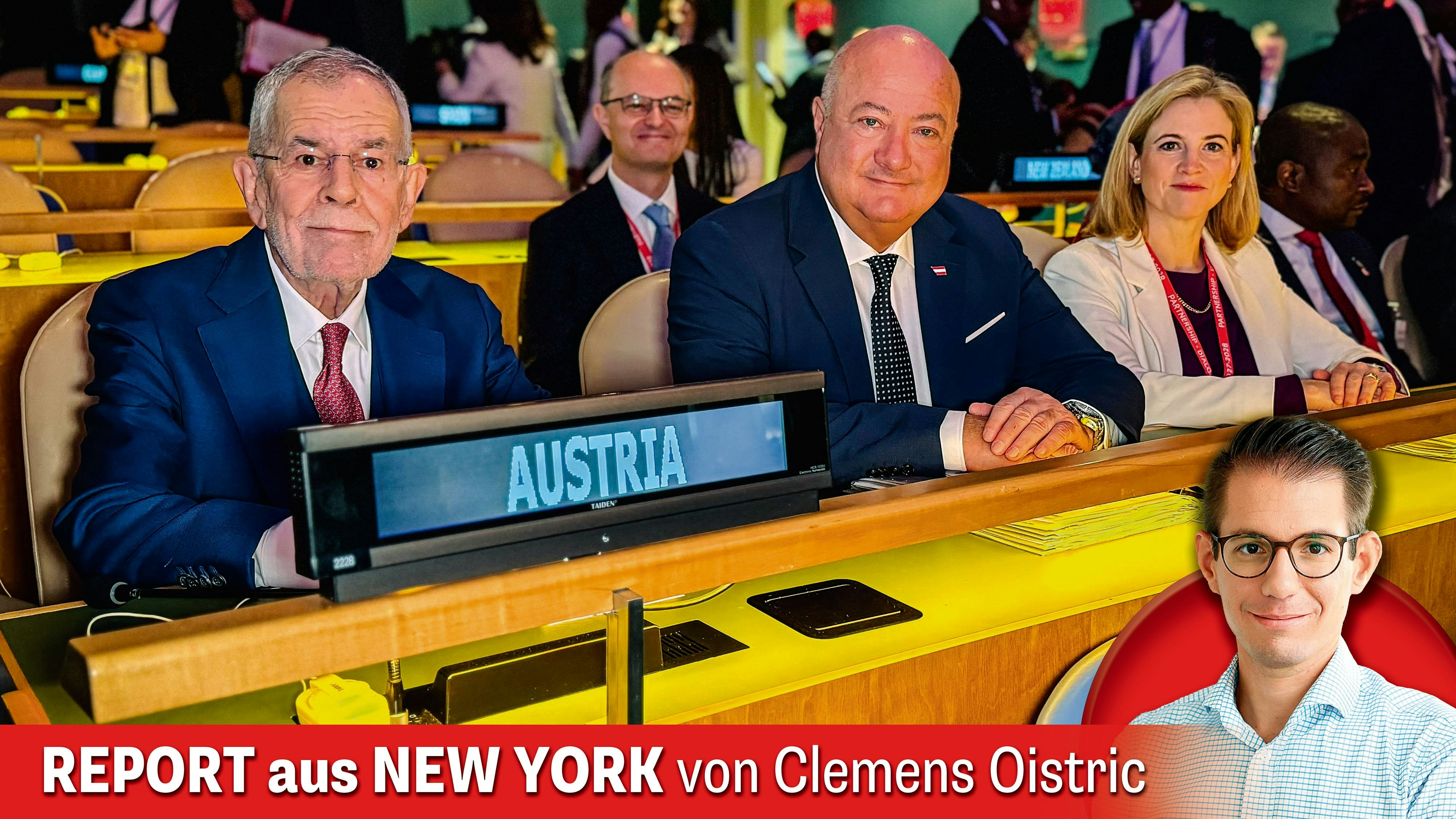 Heute.at - Darum ist Österreich gleich zu dritt in New York