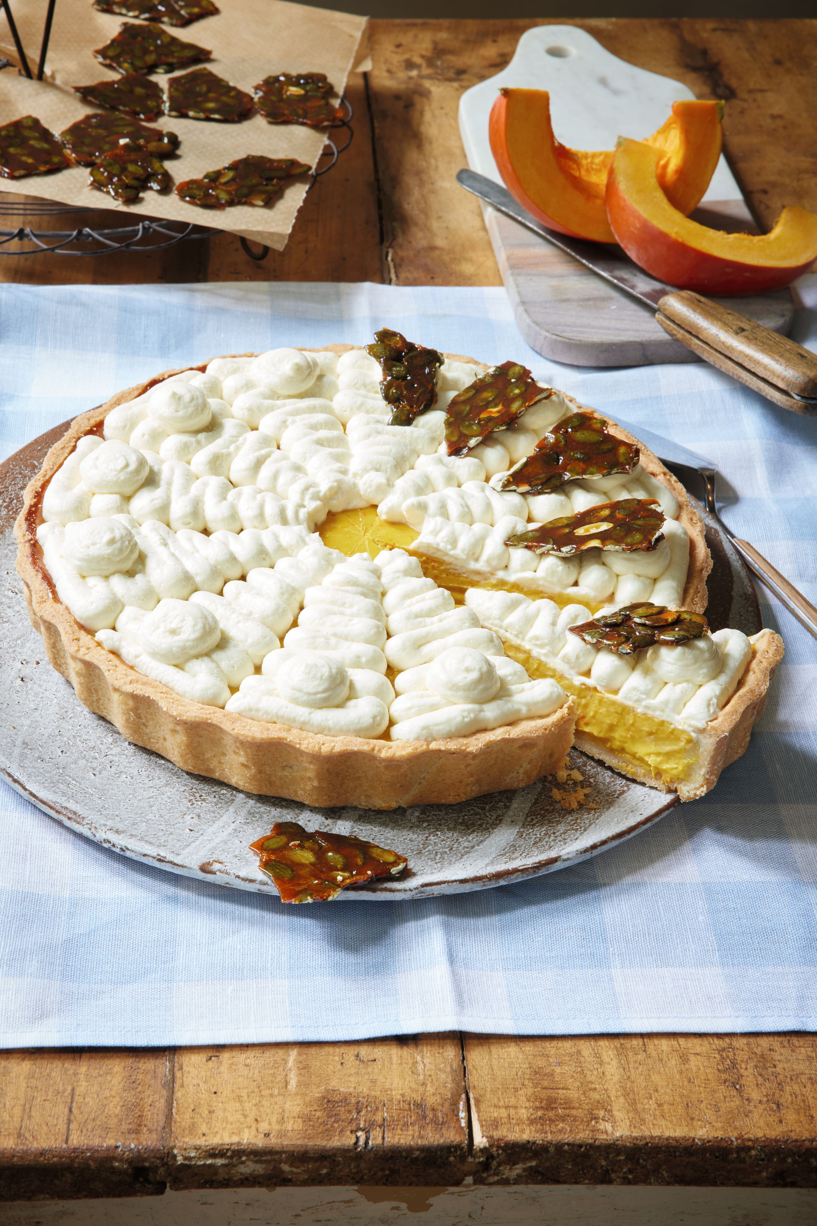 Heute.at - Kürbis-Pie mit Mascarpone-Creme