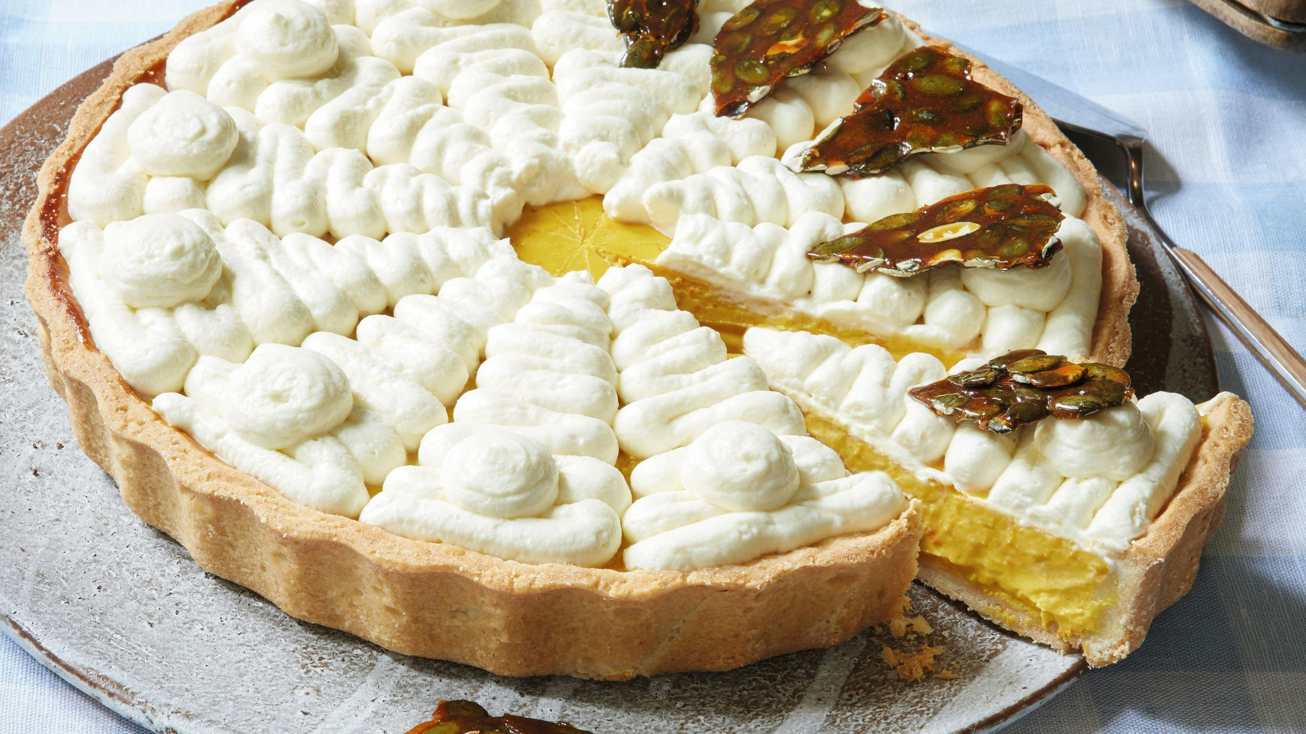 Heute.at - Kürbis-Pie mit Mascarpone-Creme